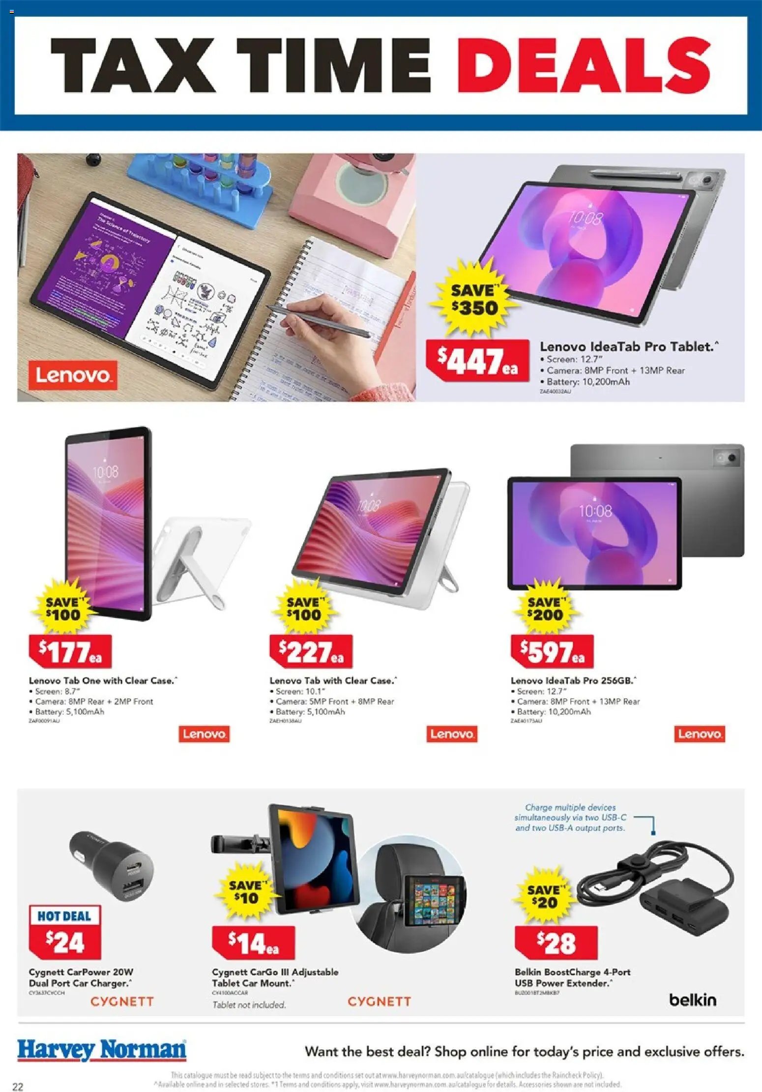 Harvey Norman catalogue from 19/06/2026 Harvey Norman Tax Time Deals