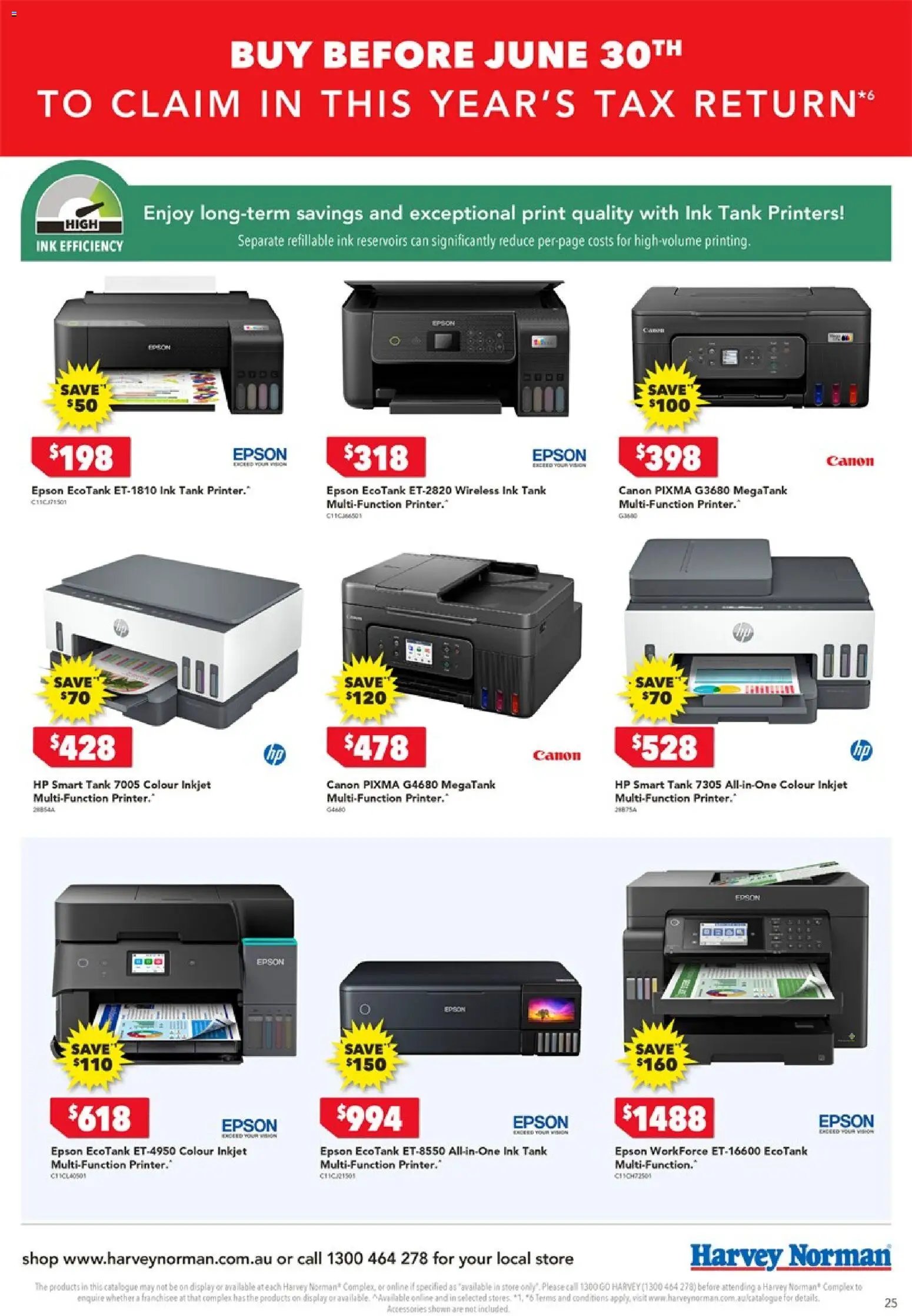 Harvey Norman catalogue from 19/06/2026 Harvey Norman Tax Time Deals