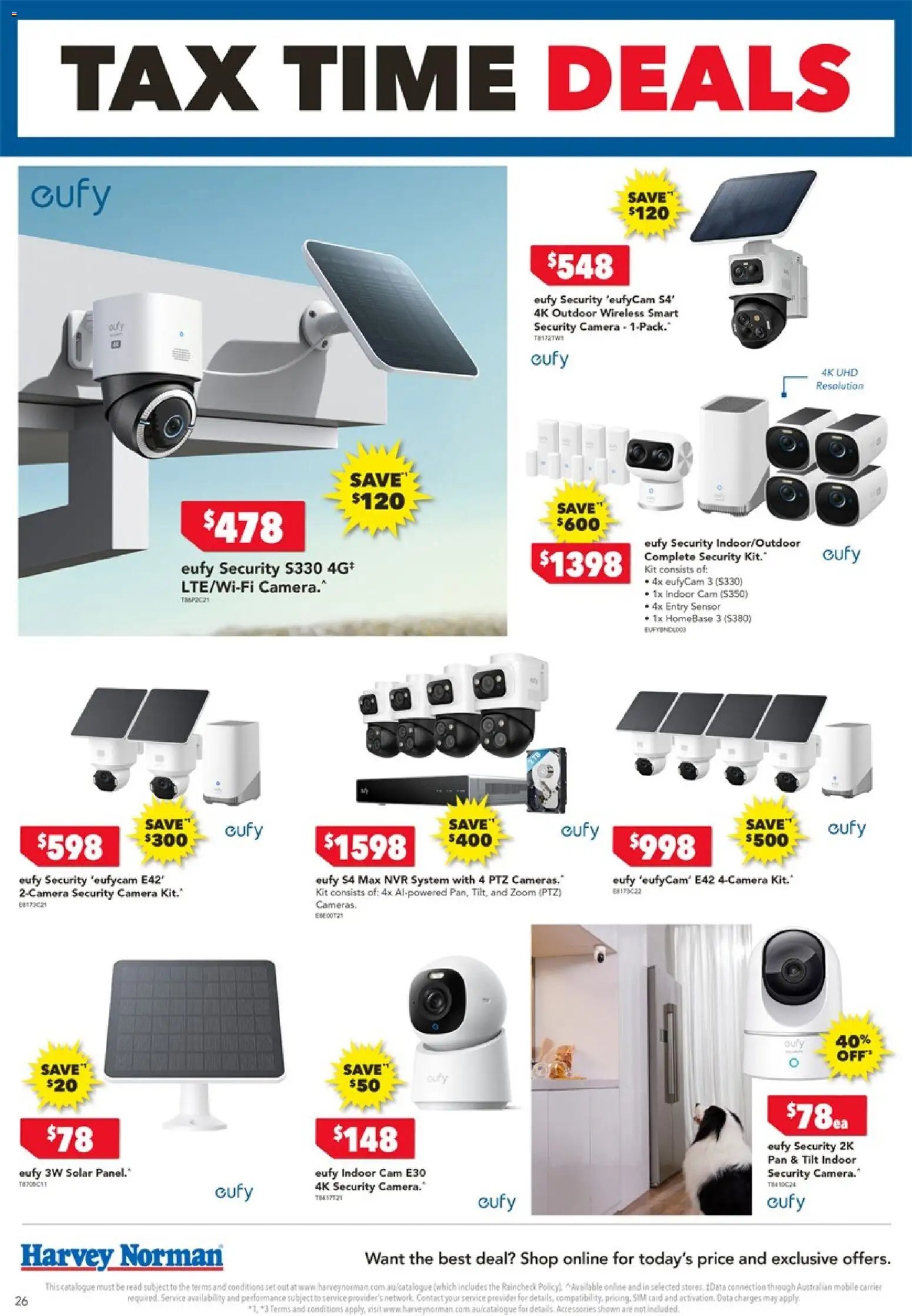Harvey Norman catalogue from 19/06/2026 Harvey Norman Tax Time Deals