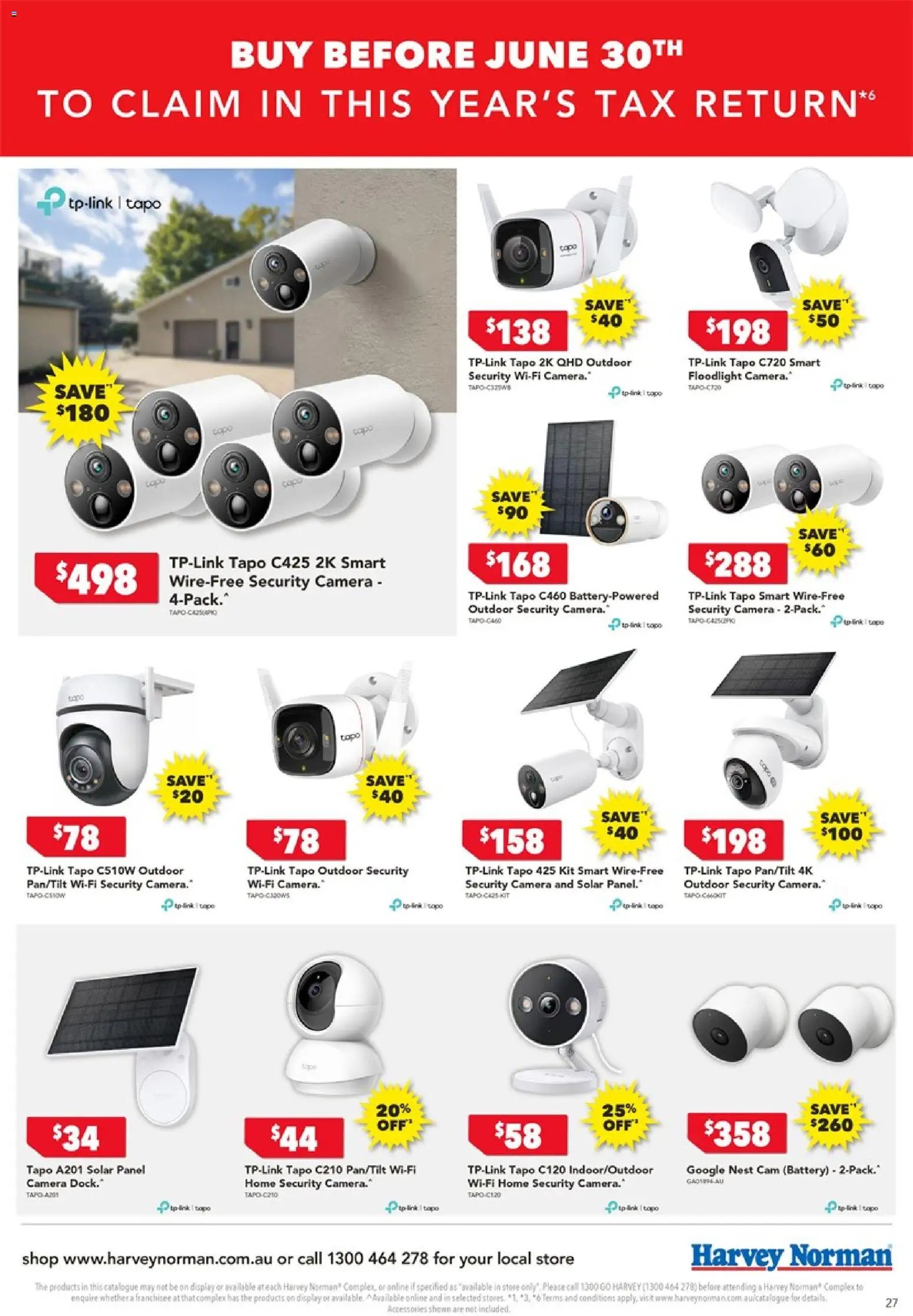 Harvey Norman catalogue from 19/06/2026 Harvey Norman Tax Time Deals