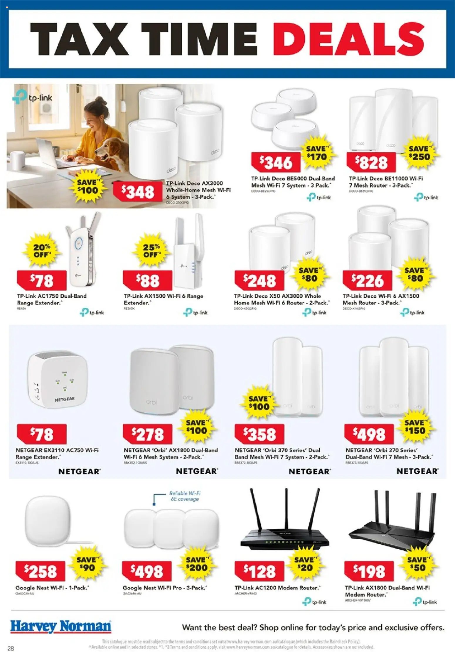 Harvey Norman catalogue from 19/06/2026 Harvey Norman Tax Time Deals