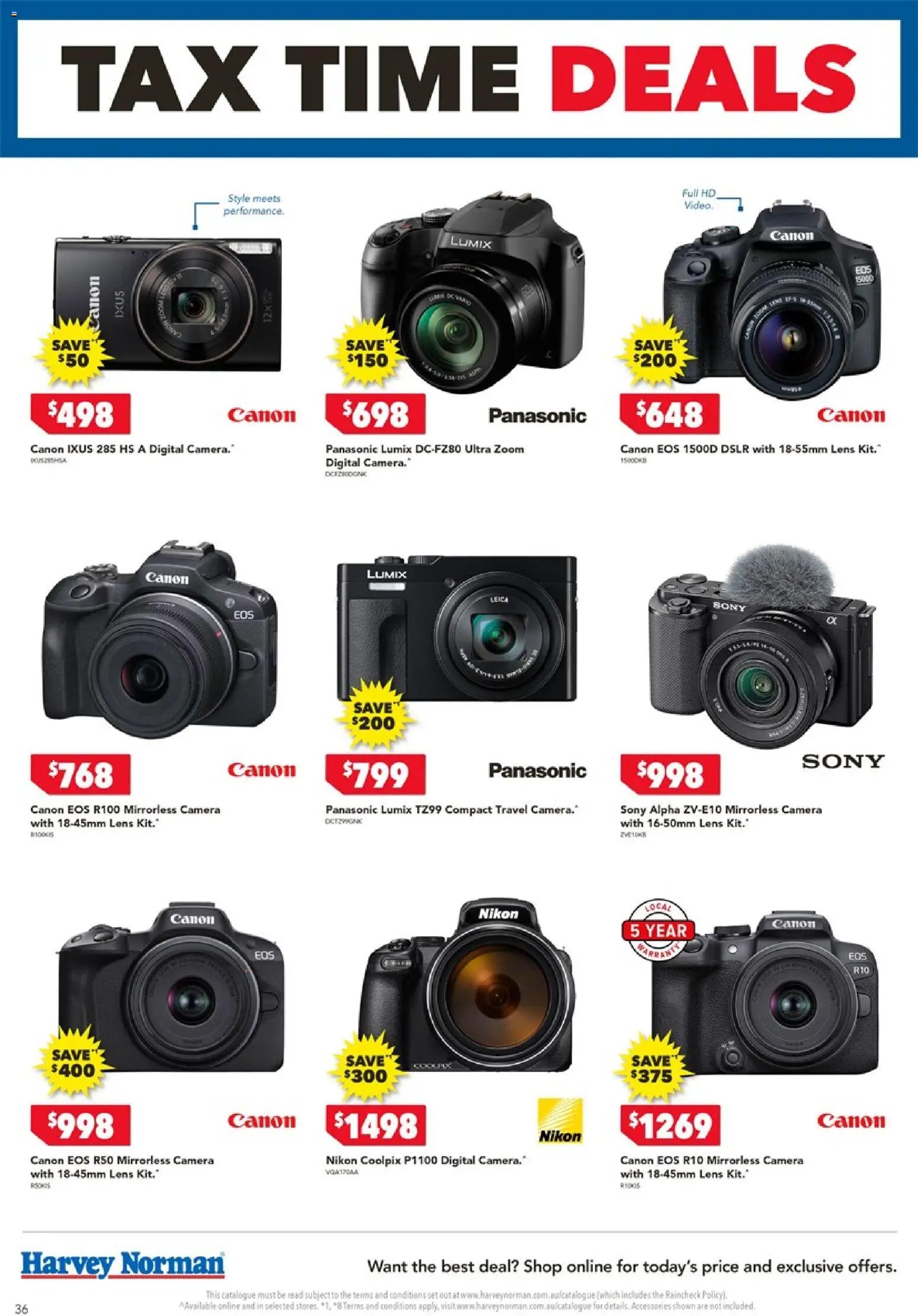 Harvey Norman catalogue from 19/06/2026 Harvey Norman Tax Time Deals