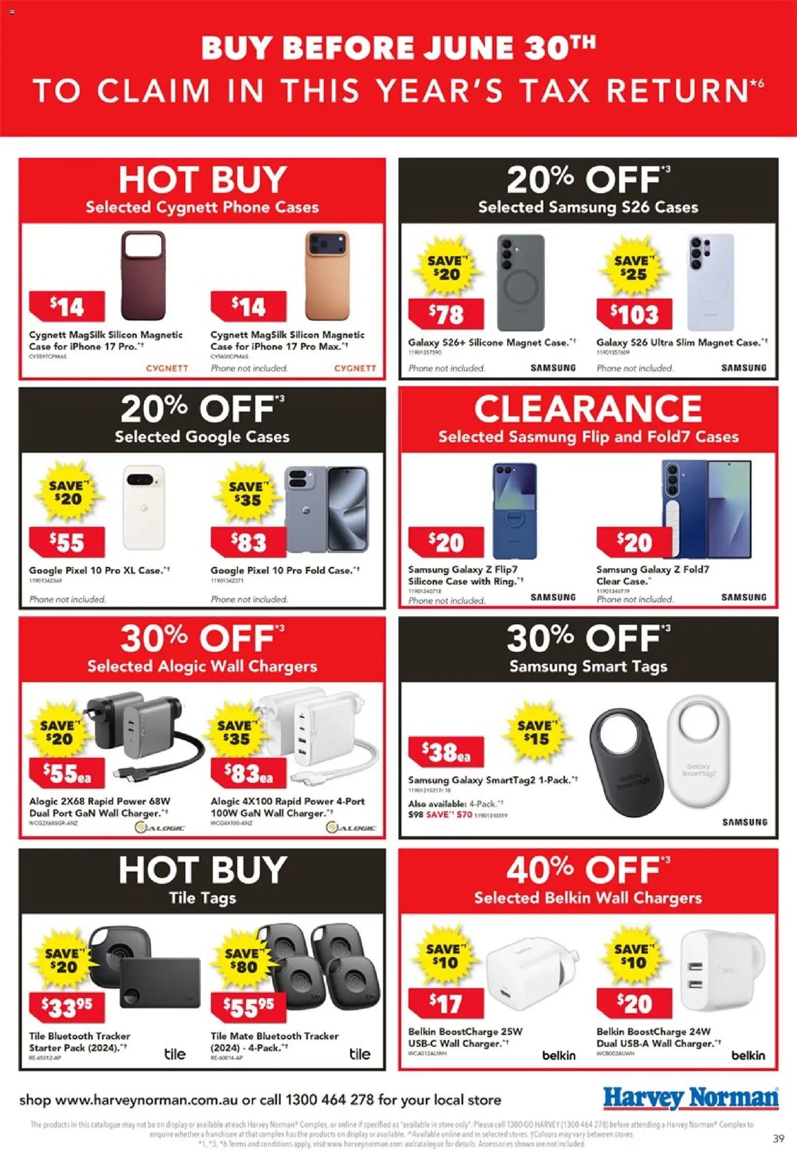 Harvey Norman catalogue from 19/06/2026 Harvey Norman Tax Time Deals