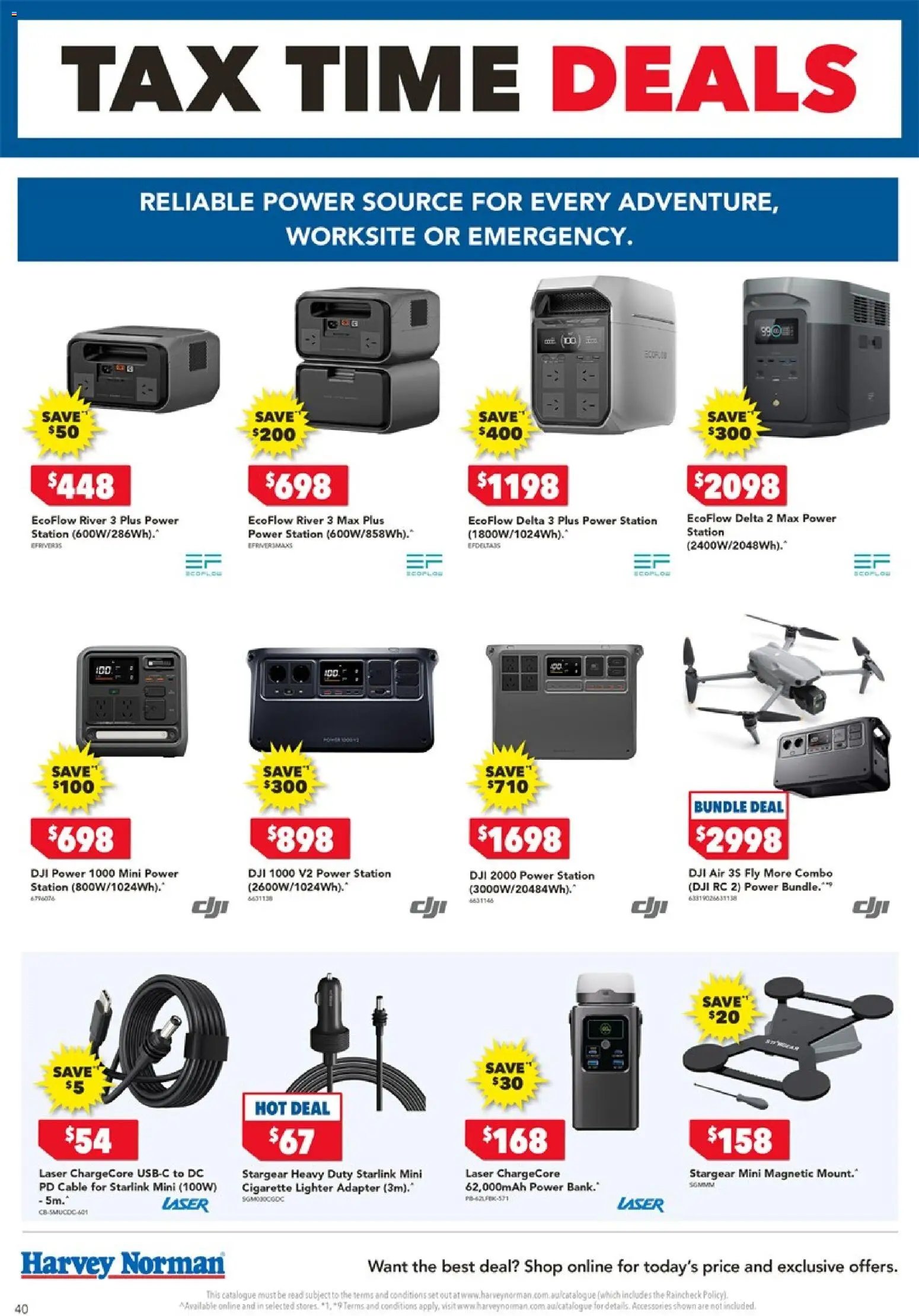 Harvey Norman catalogue from 19/06/2026 Harvey Norman Tax Time Deals