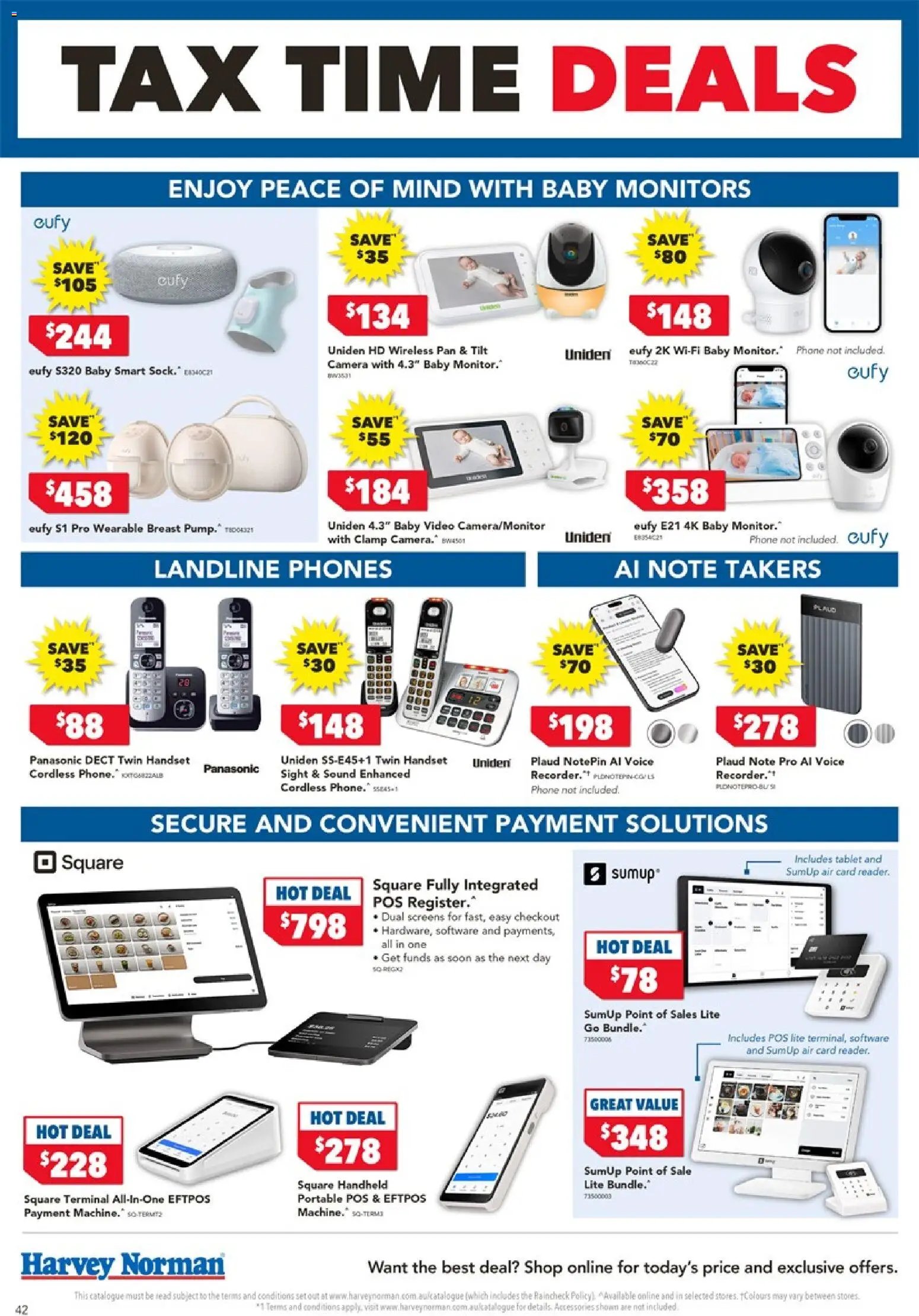 Harvey Norman catalogue from 19/06/2026 Harvey Norman Tax Time Deals