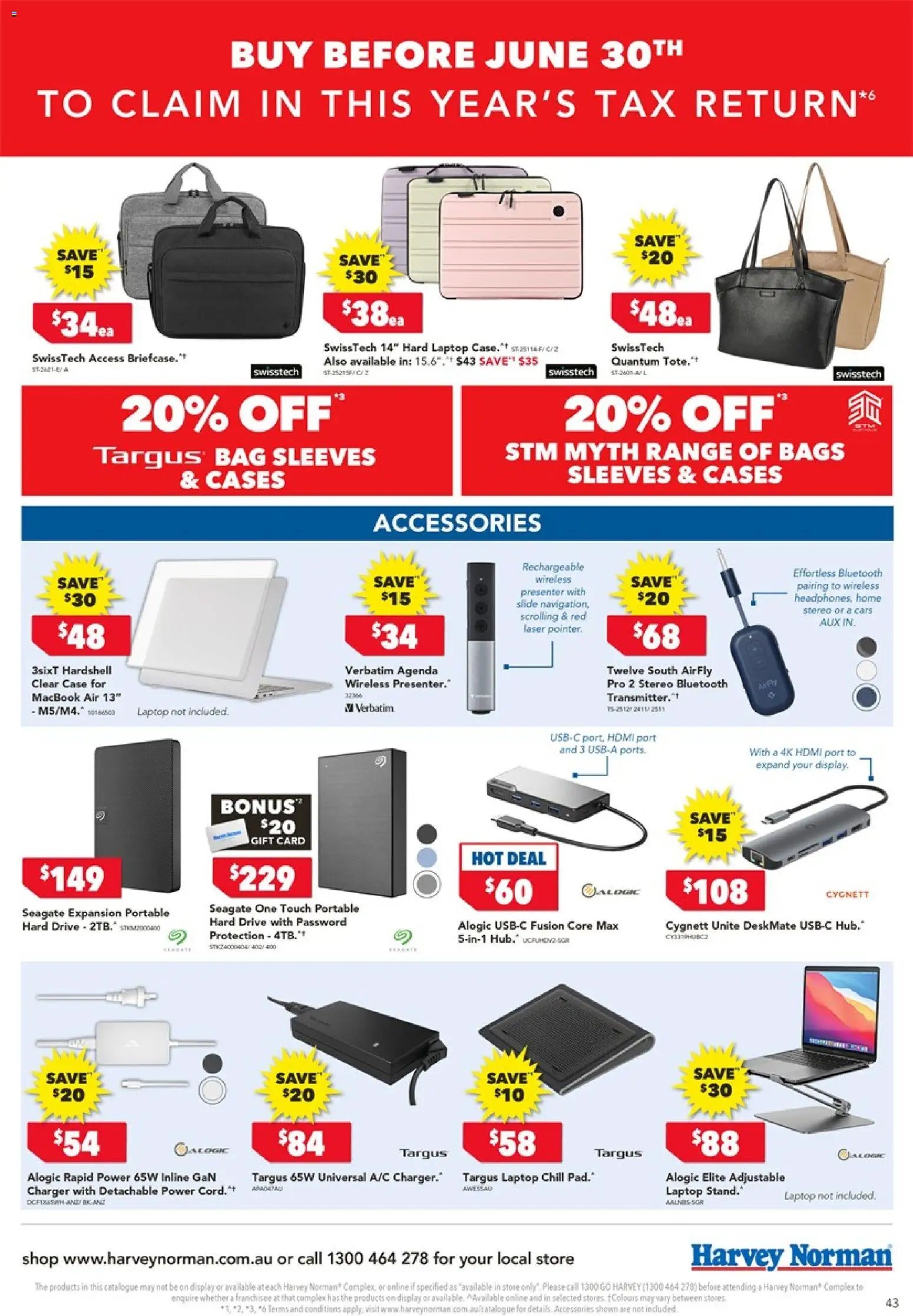 Harvey Norman catalogue from 19/06/2026 Harvey Norman Tax Time Deals