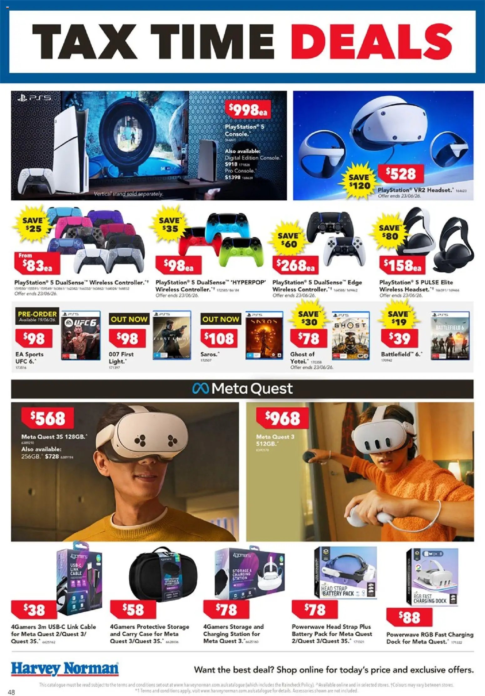 Harvey Norman catalogue from 19/06/2026 Harvey Norman Tax Time Deals
