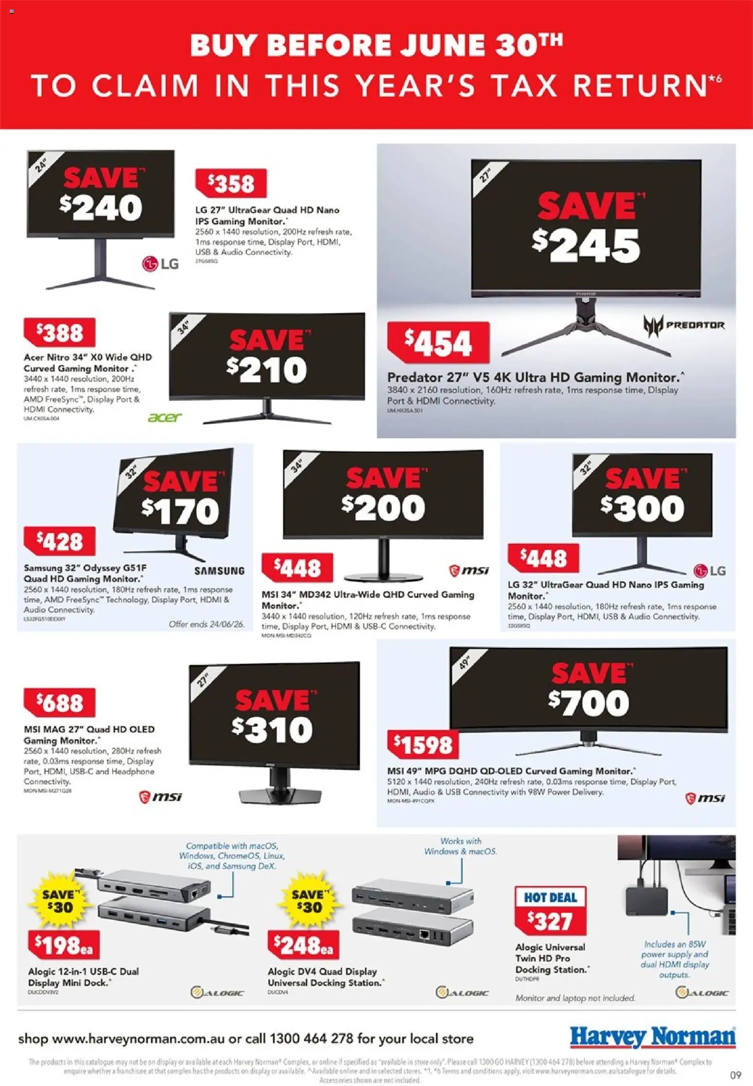 Harvey Norman catalogue from 19/06/2026 Harvey Norman Tax Time Deals
