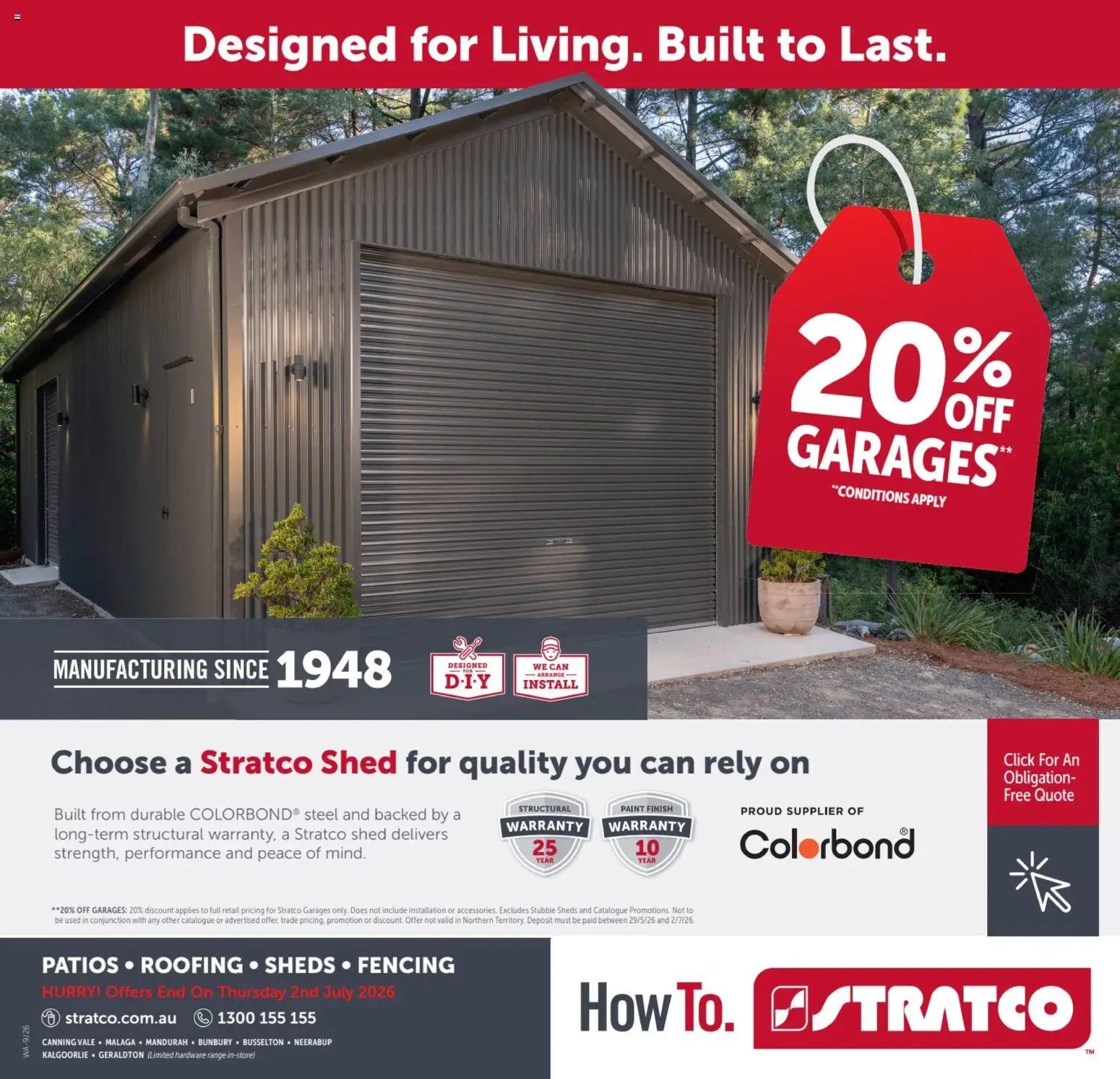 Stratco catalogue from 29/05/2026 Stratco catalogue WA