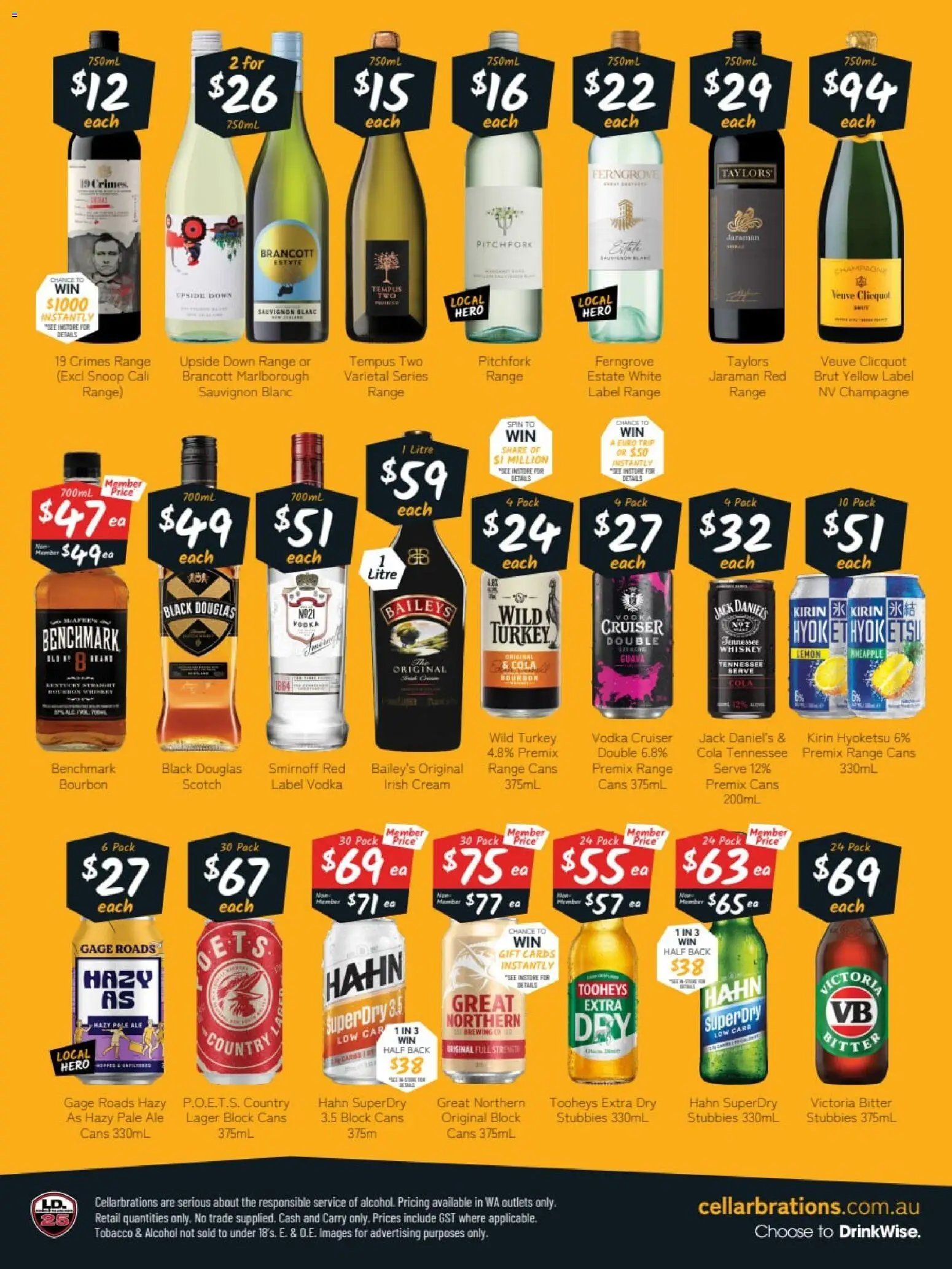 Cellarbrations catalogue from 05/10/2026 Cellarbrations catalogue WA
