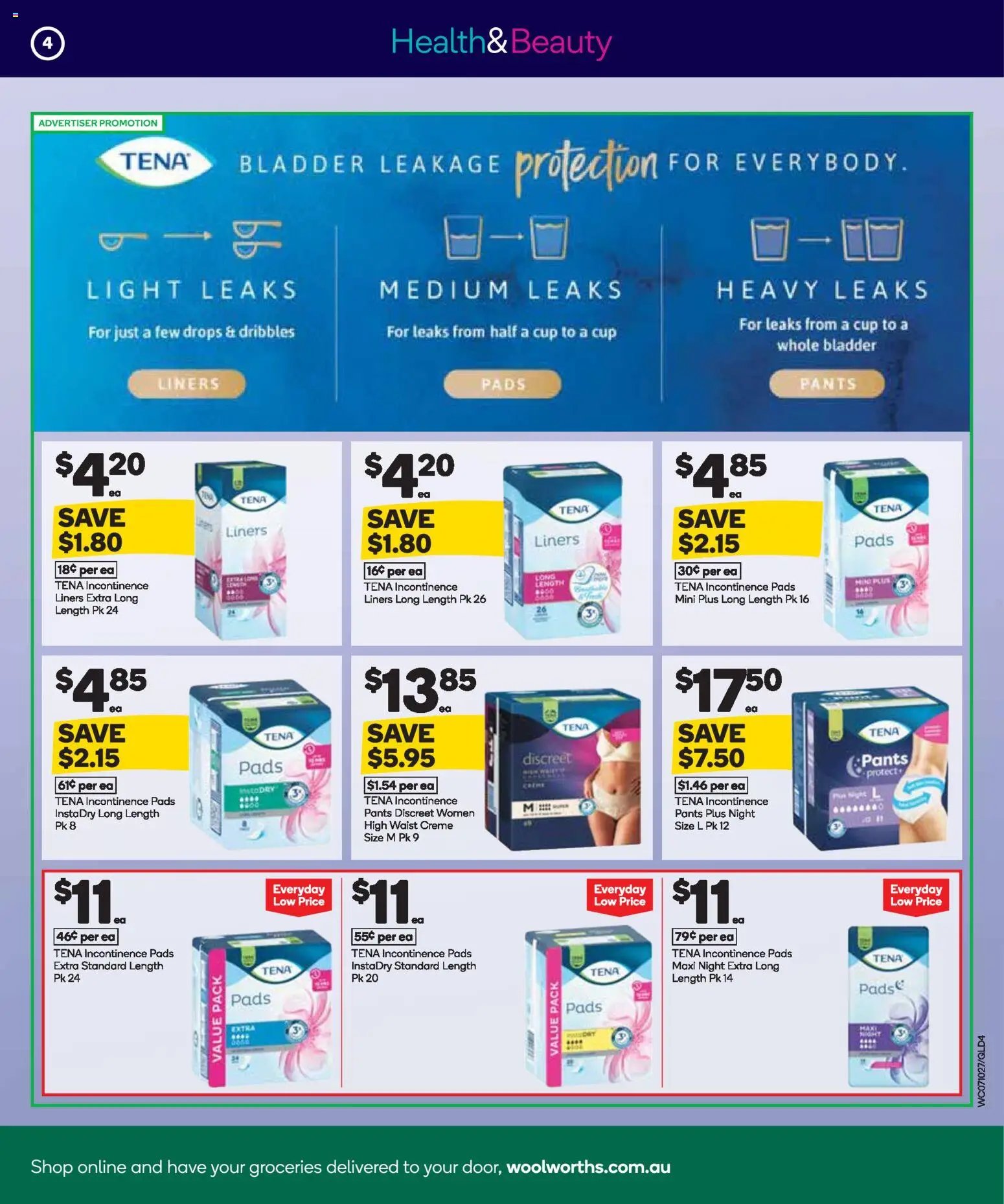 Woolworths catalogue from 07/10/2026 Woolworths Spring Health & Beauty Catalogue QLD