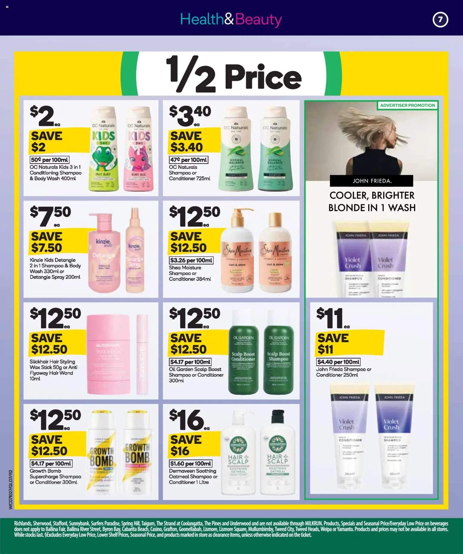 Woolworths catalogue from 07/10/2026 Woolworths Spring Health & Beauty Catalogue QLD