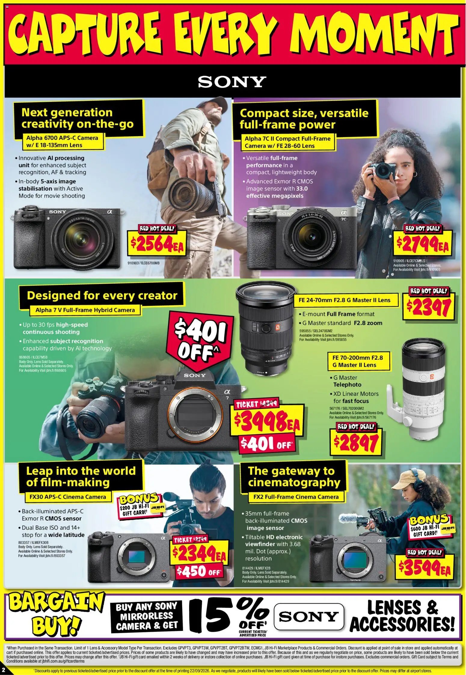 JB Hi-Fi catalogue from 01/10/2026 JB Hi-Fi catalogue Camera Bonanza