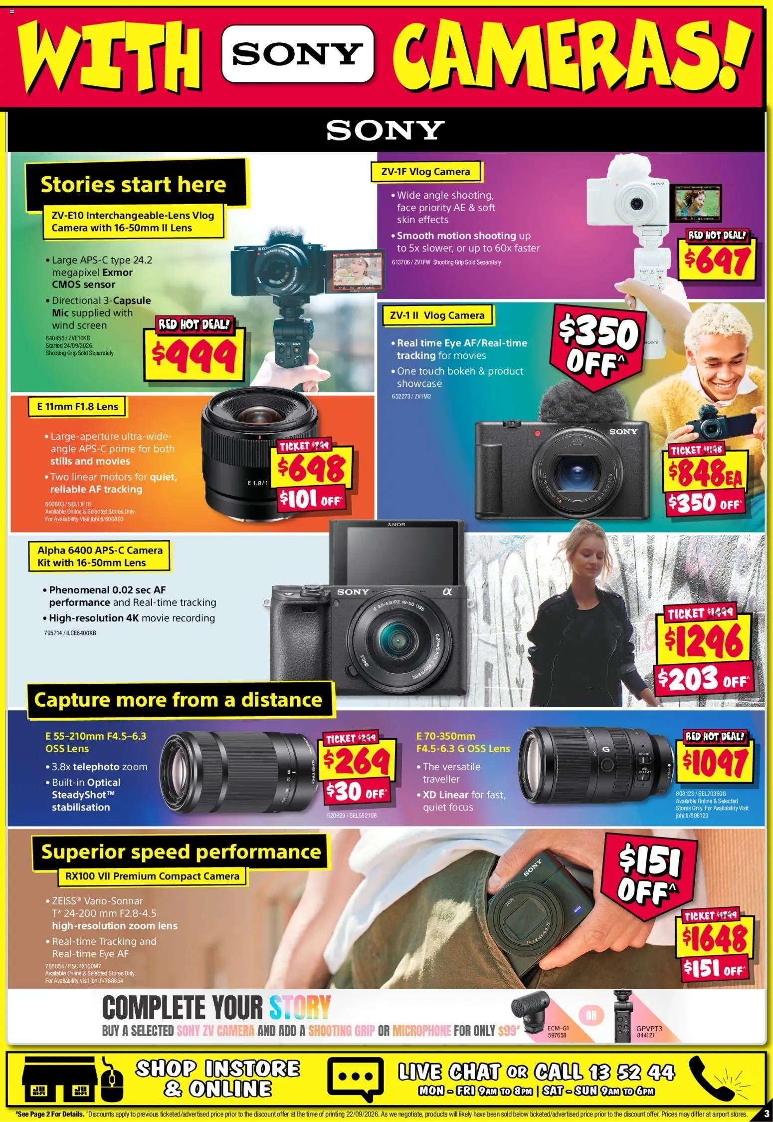 JB Hi-Fi catalogue from 01/10/2026 JB Hi-Fi catalogue Camera Bonanza