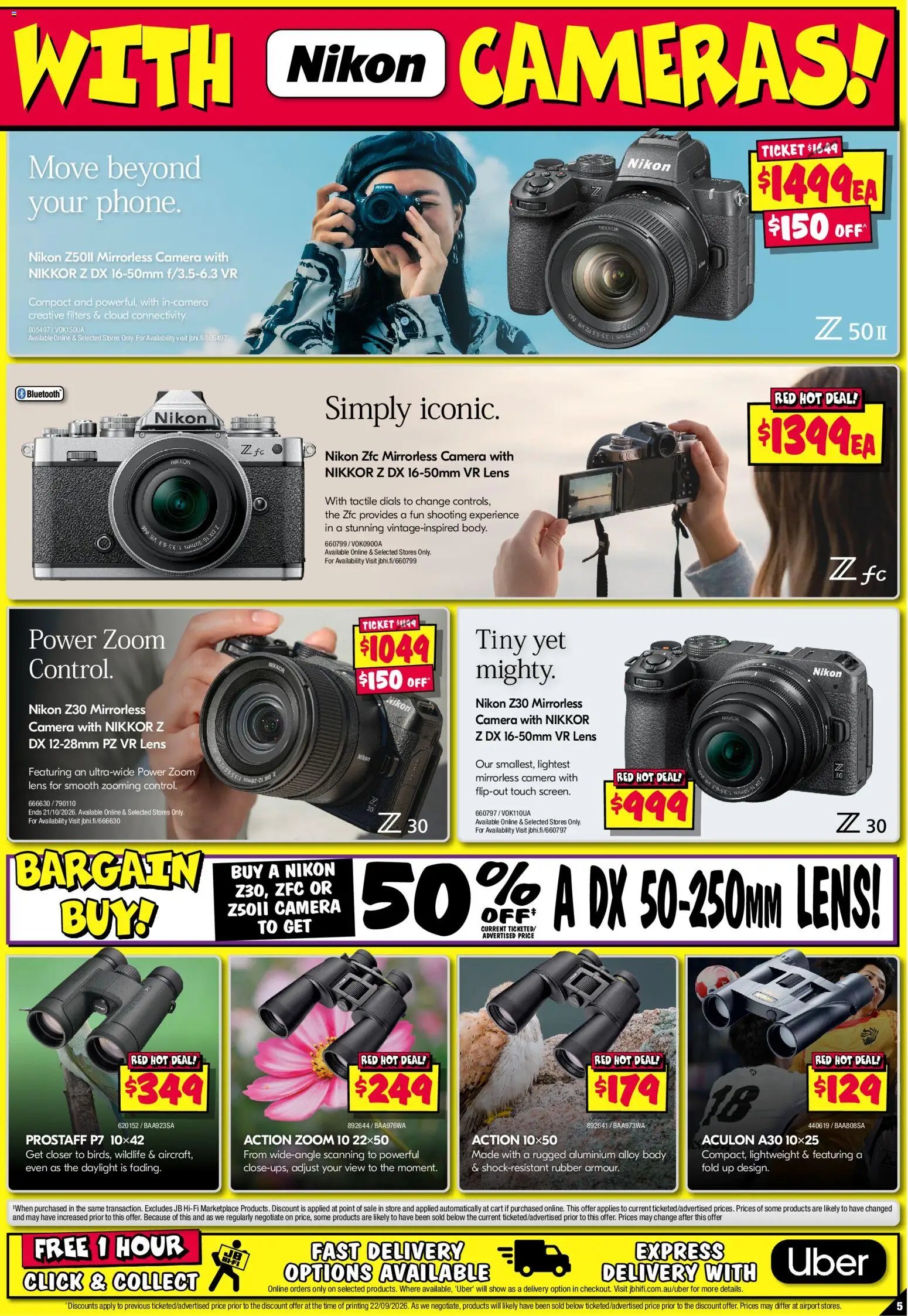 JB Hi-Fi catalogue from 01/10/2026 JB Hi-Fi catalogue Camera Bonanza