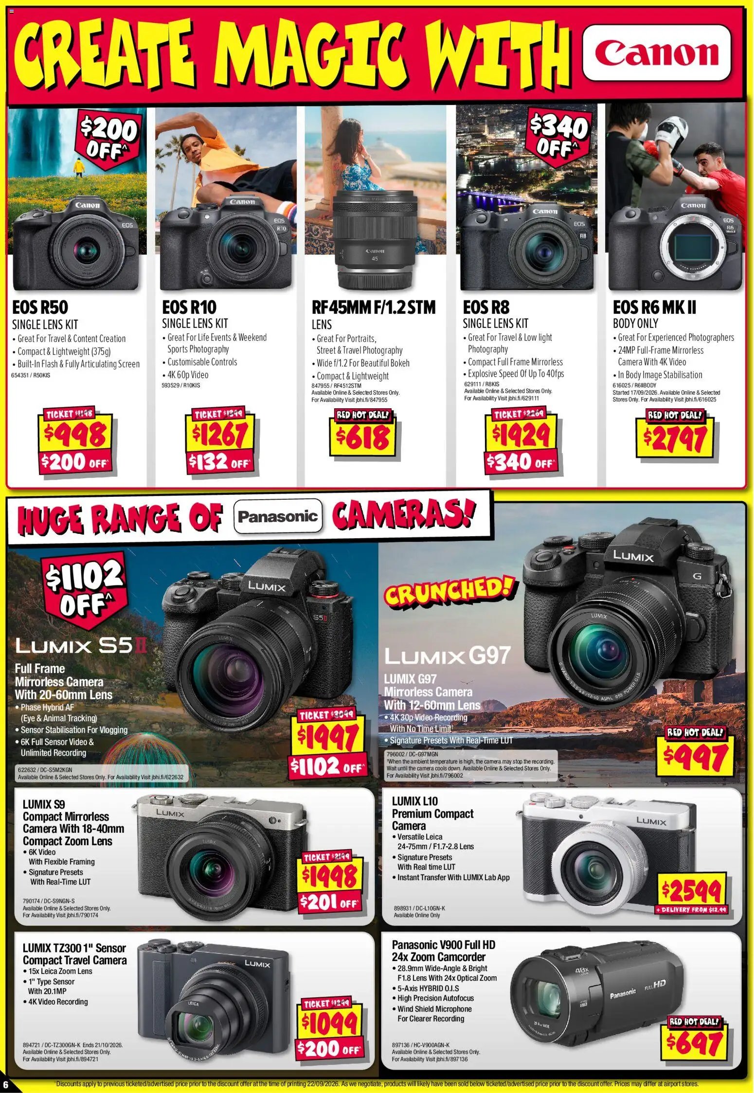 JB Hi-Fi catalogue from 01/10/2026 JB Hi-Fi catalogue Camera Bonanza