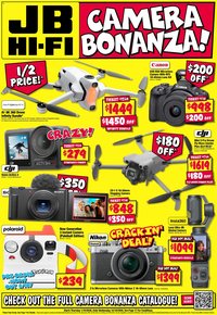 JB Hi-Fi catalogue from 01/10/2026 JB Hi-Fi catalogue Camera Bonanza