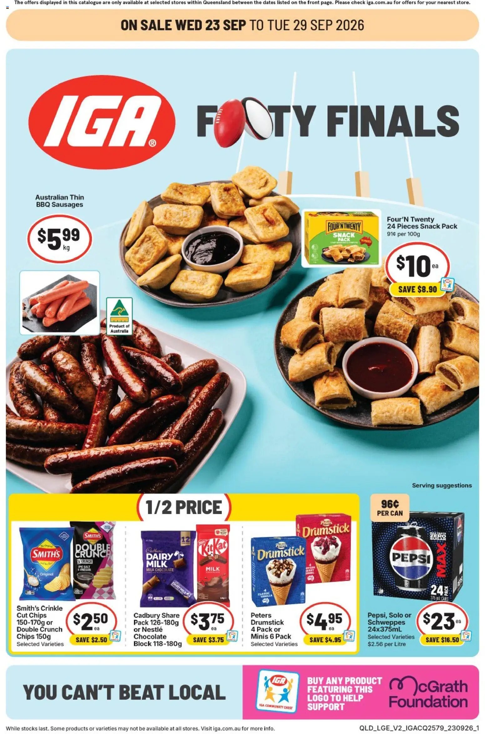 IGA catalogue from 23/09/2026 IGA catalogue East Brisbane