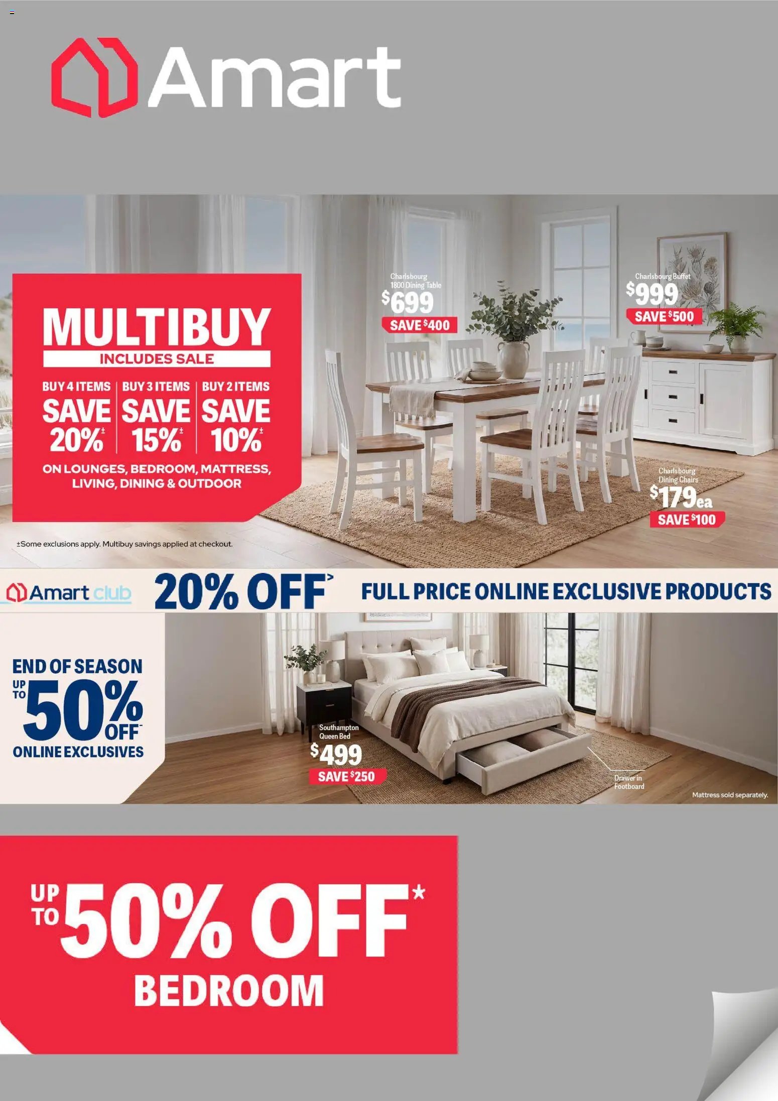 Amart Furniture catalogue from 07/08/2026 Amart Furniture catalogue