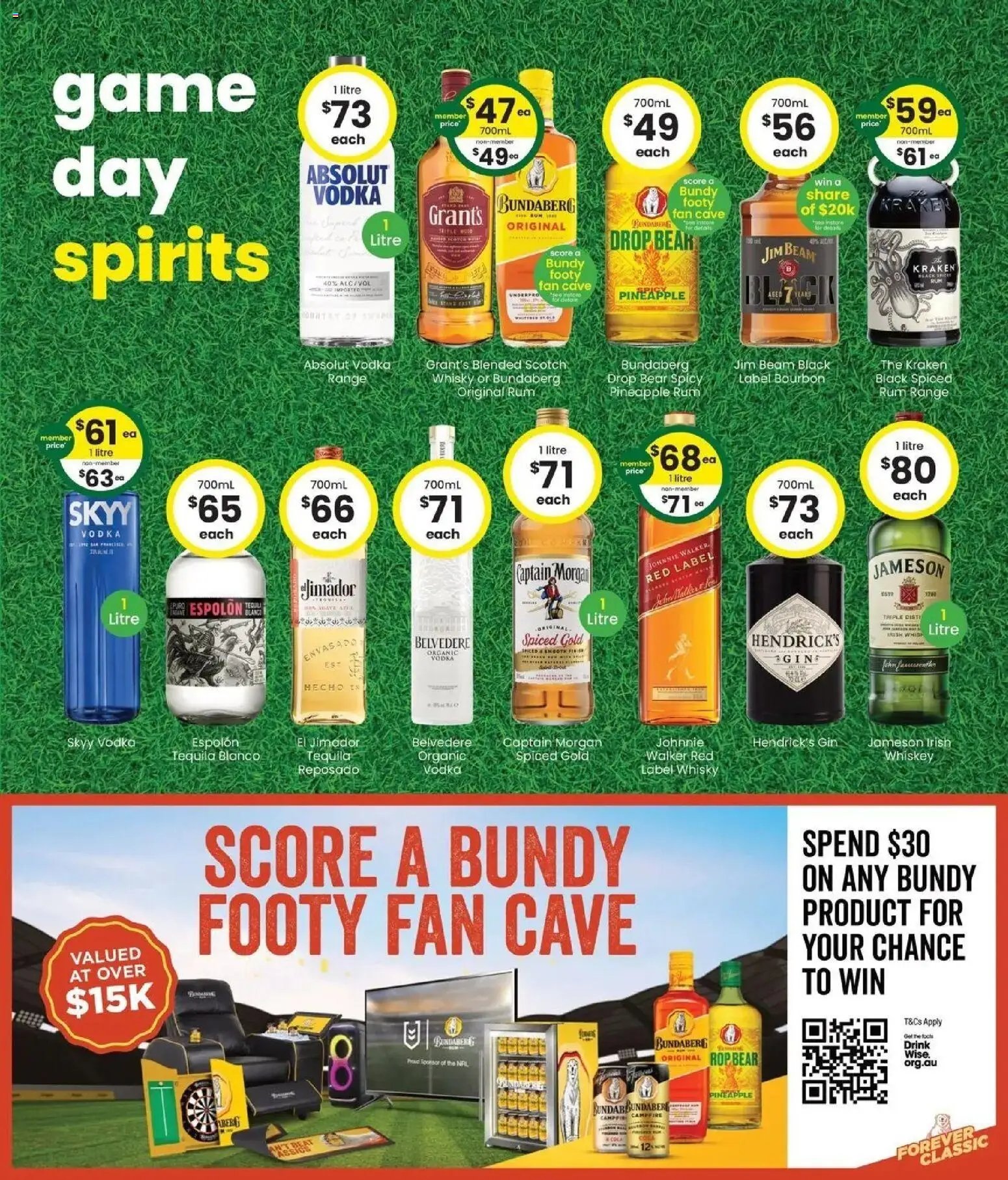 The Bottle-O catalogue from 14/09/2026 Good value booze for good value fans 14/09