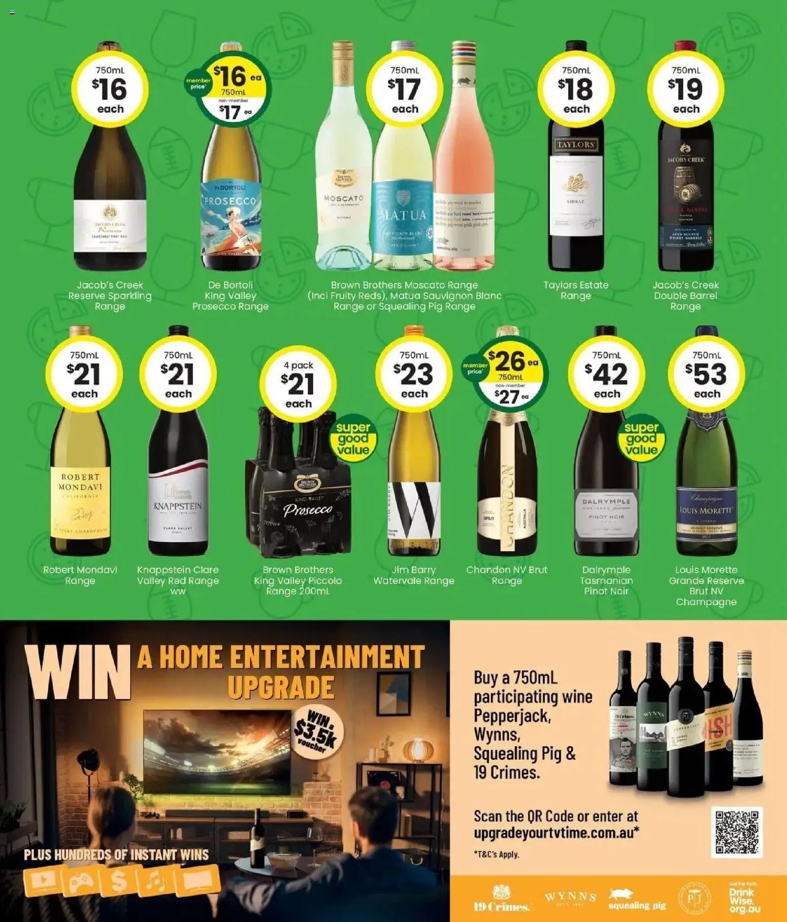 The Bottle-O catalogue from 14/09/2026 Good value booze for good value fans 14/09