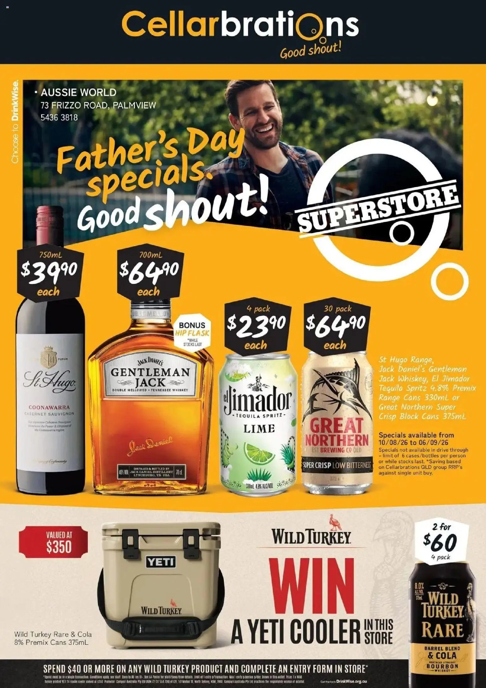 Cellarbrations catalogue from 10/08/2026 Good Shout! QLD SS 10/08