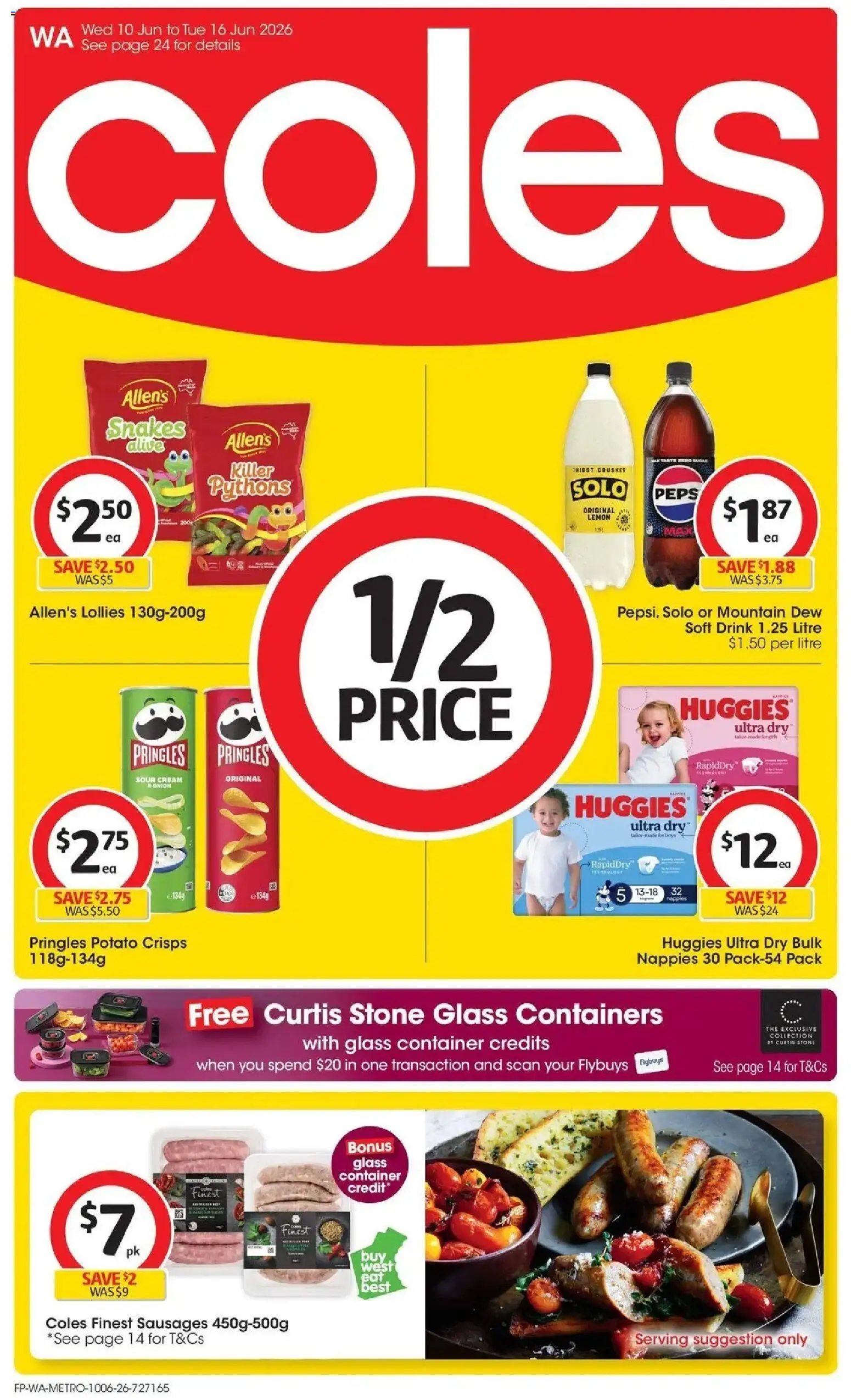 Coles catalogue from 09/06/2026 Coles catalogue WA
