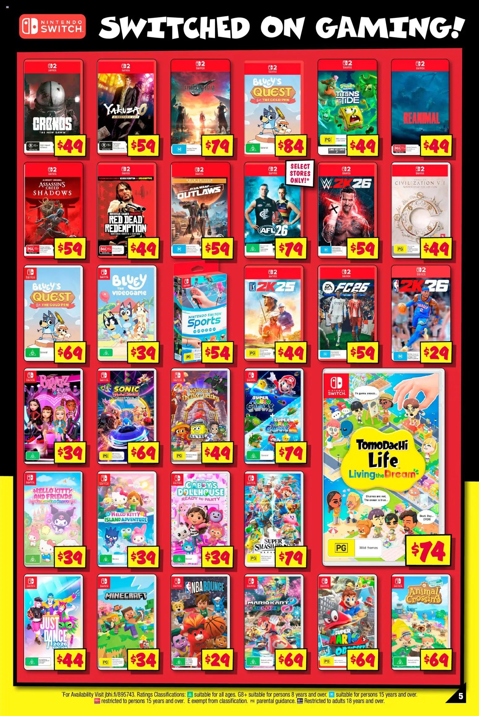 JB Hi-Fi catalogue from 09/07/2026 JB Hi-Fi Power up with Nintendo