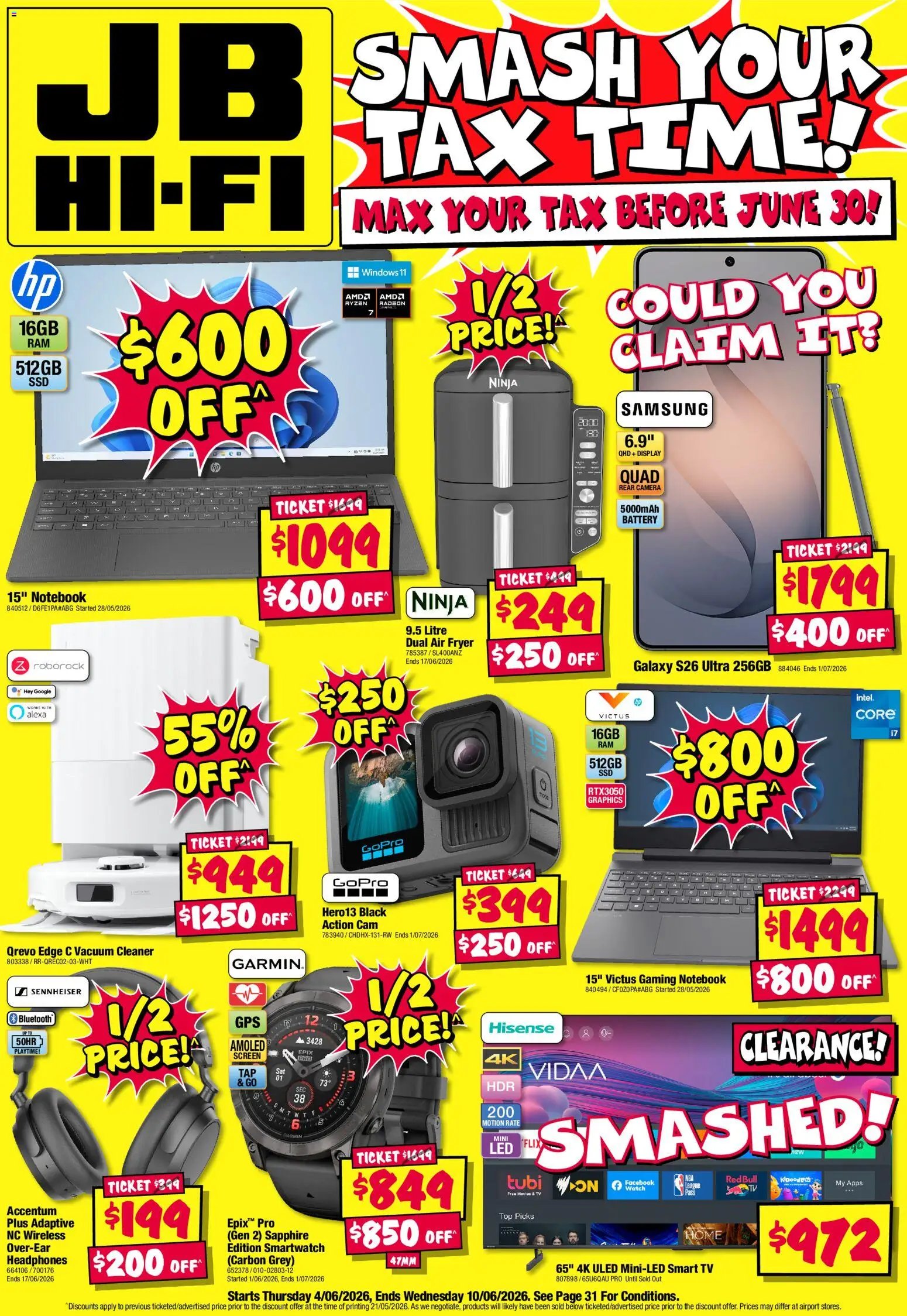 JB Hi-Fi catalogue from 04/06/2026 JB Hi-Fi catalogue