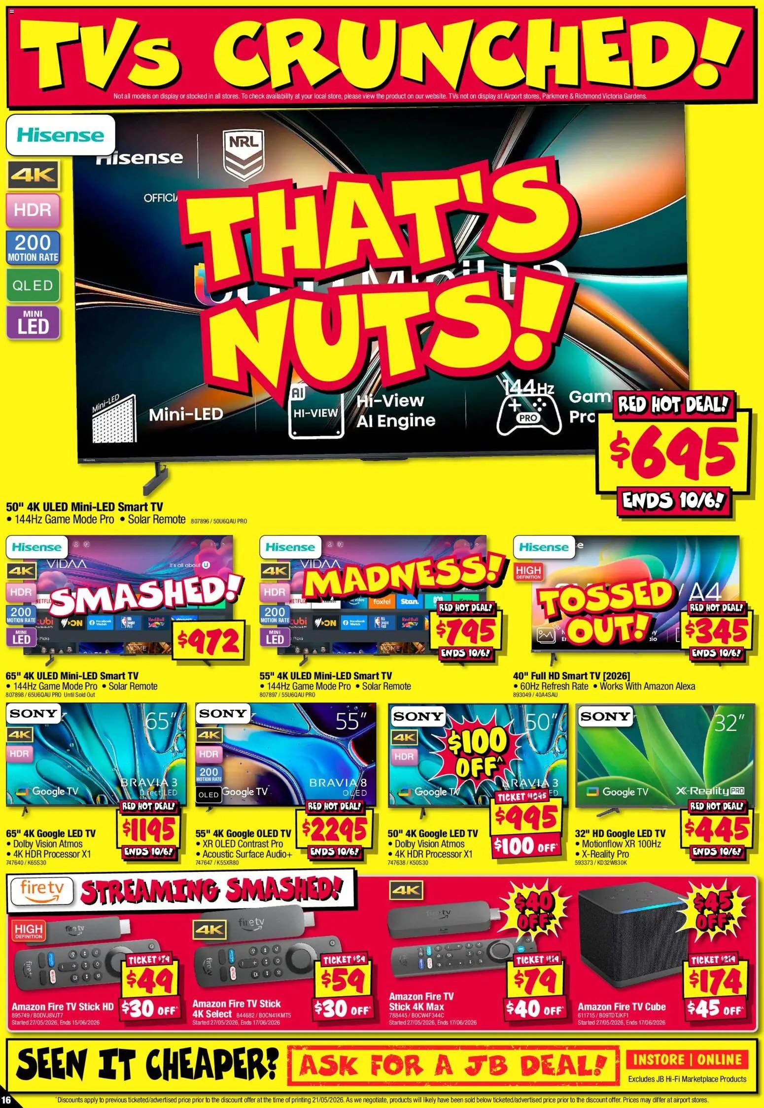 JB Hi-Fi catalogue from 04/06/2026 JB Hi-Fi catalogue