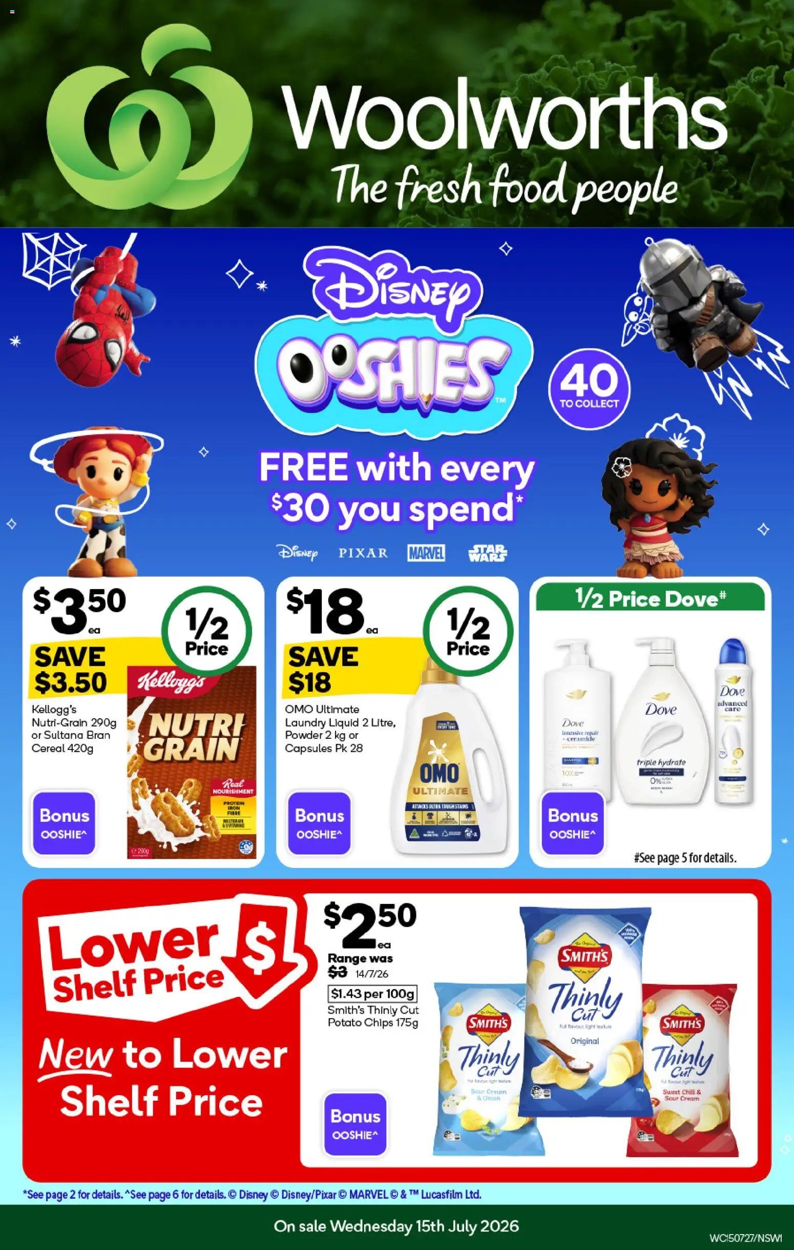 Woolworths catalogue from 15/07/2026 Woolworths catalogue