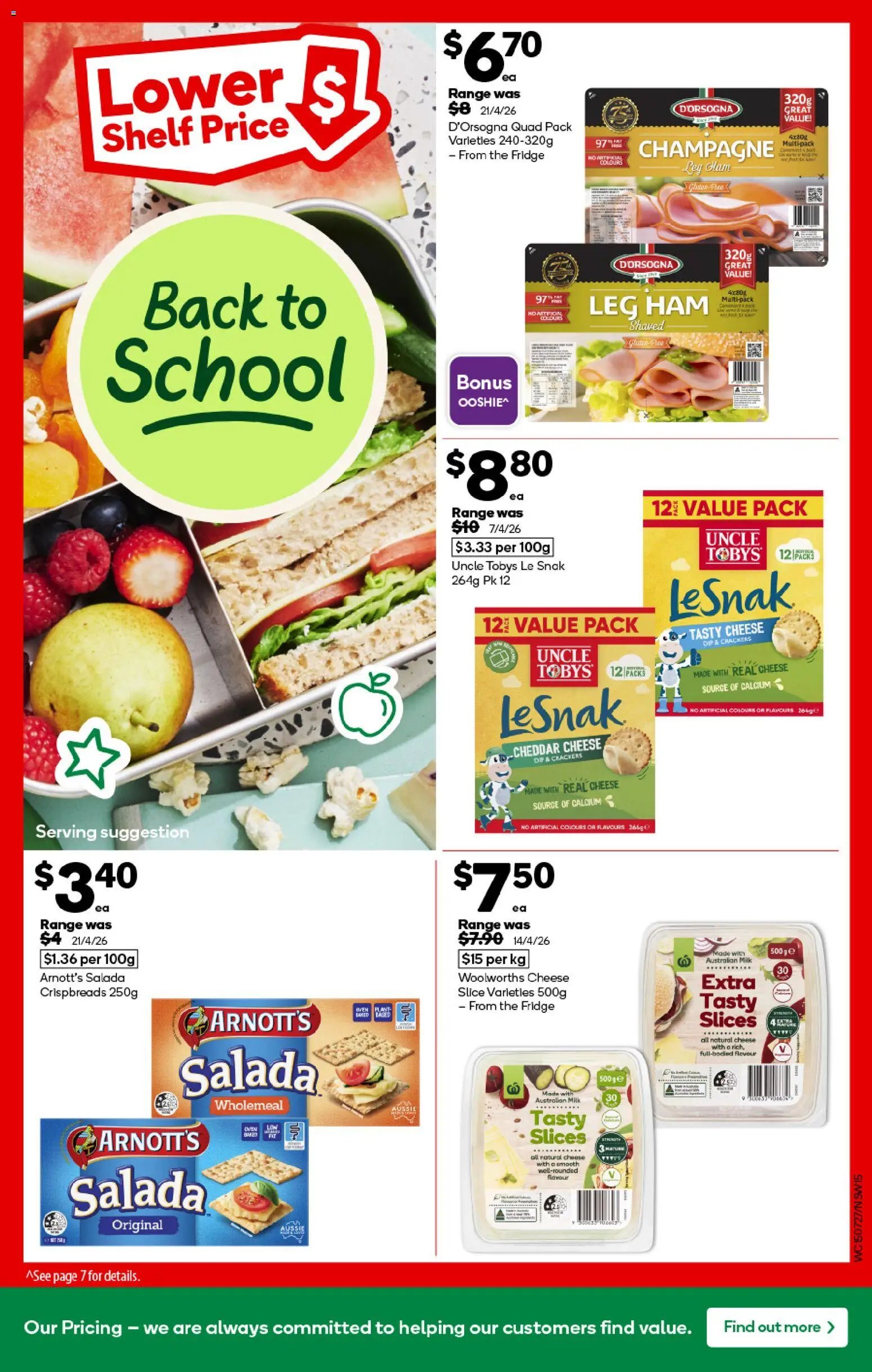 Woolworths catalogue from 15/07/2026 Woolworths catalogue