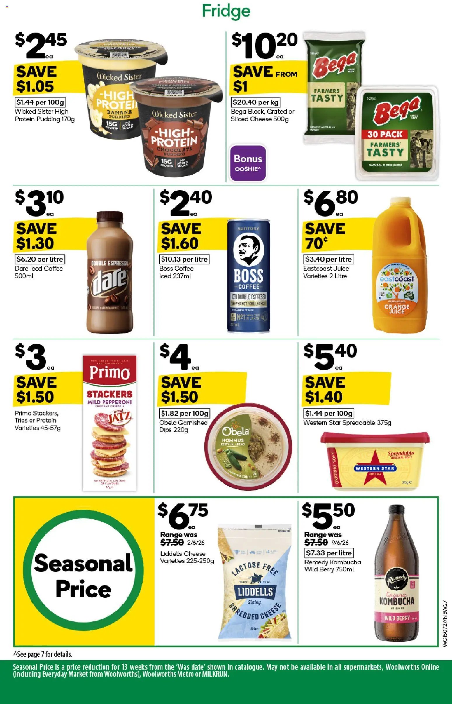 Woolworths catalogue from 15/07/2026 Woolworths catalogue