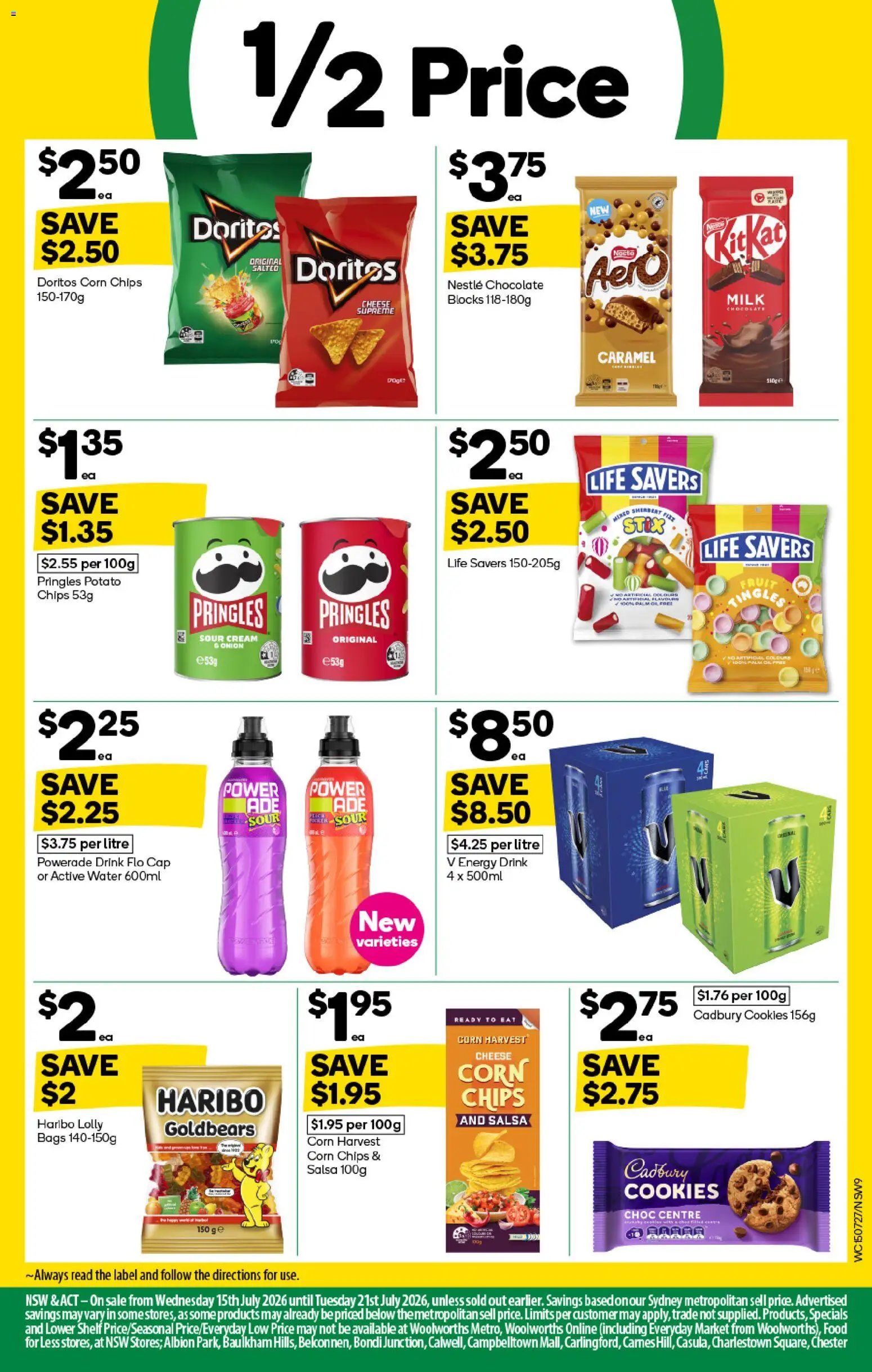 Woolworths catalogue from 15/07/2026 Woolworths catalogue
