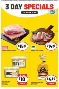 IGA catalogue from 24/07/2026 IGA 3 Day Specials VIC