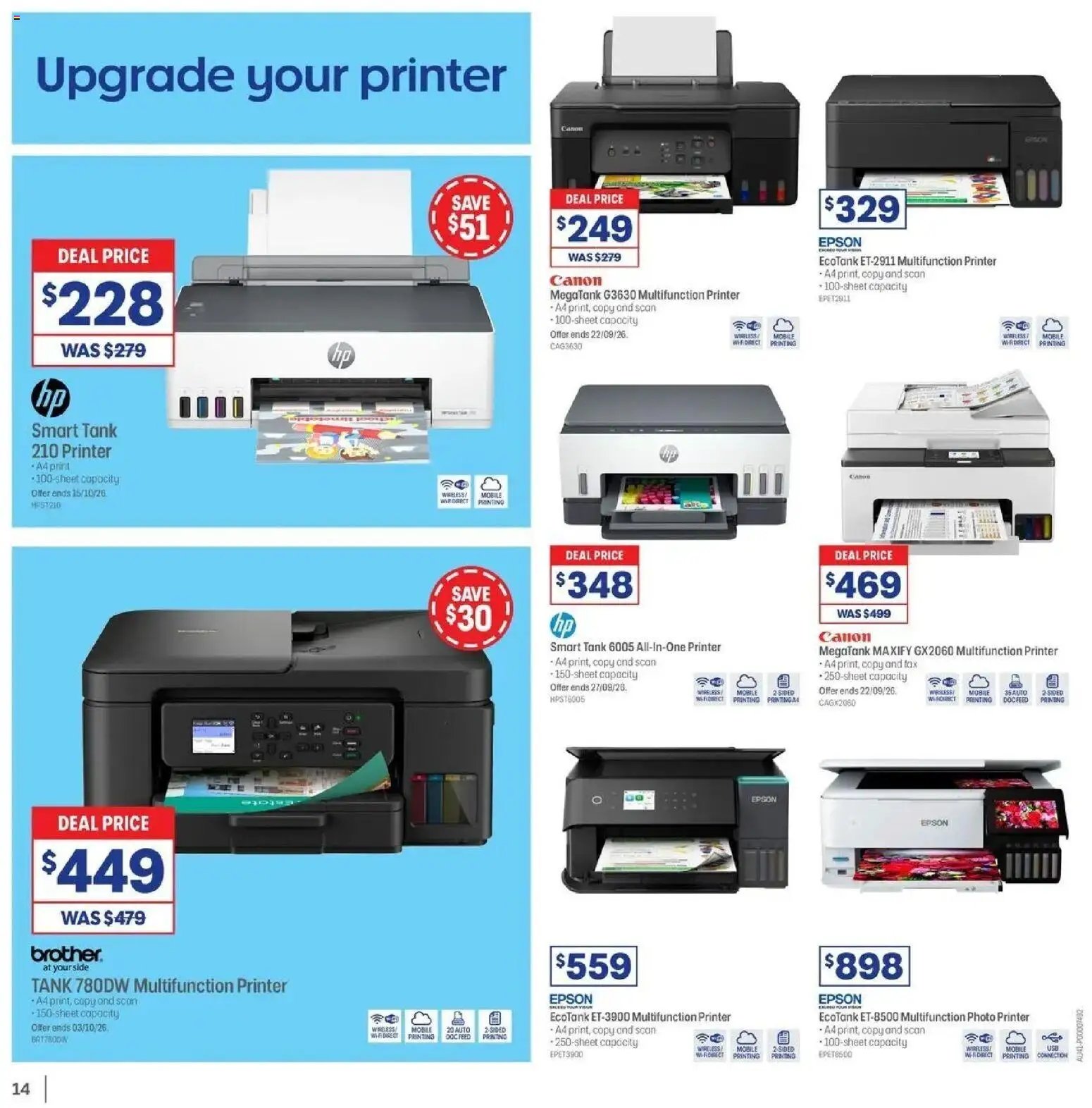 Officeworks catalogue from 08/09/2026 Officeworks Deals
