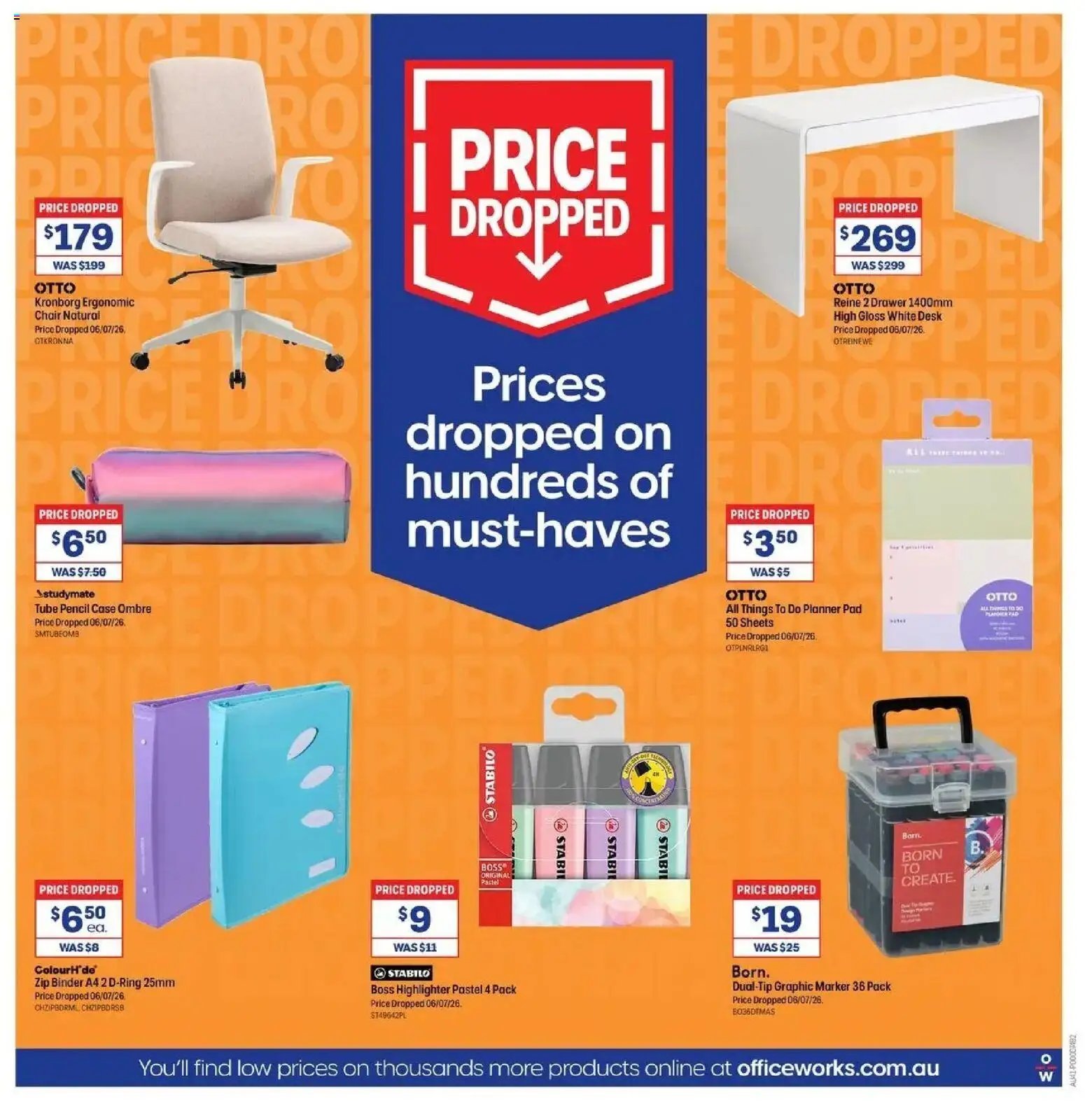 Officeworks catalogue from 08/09/2026 Officeworks Deals