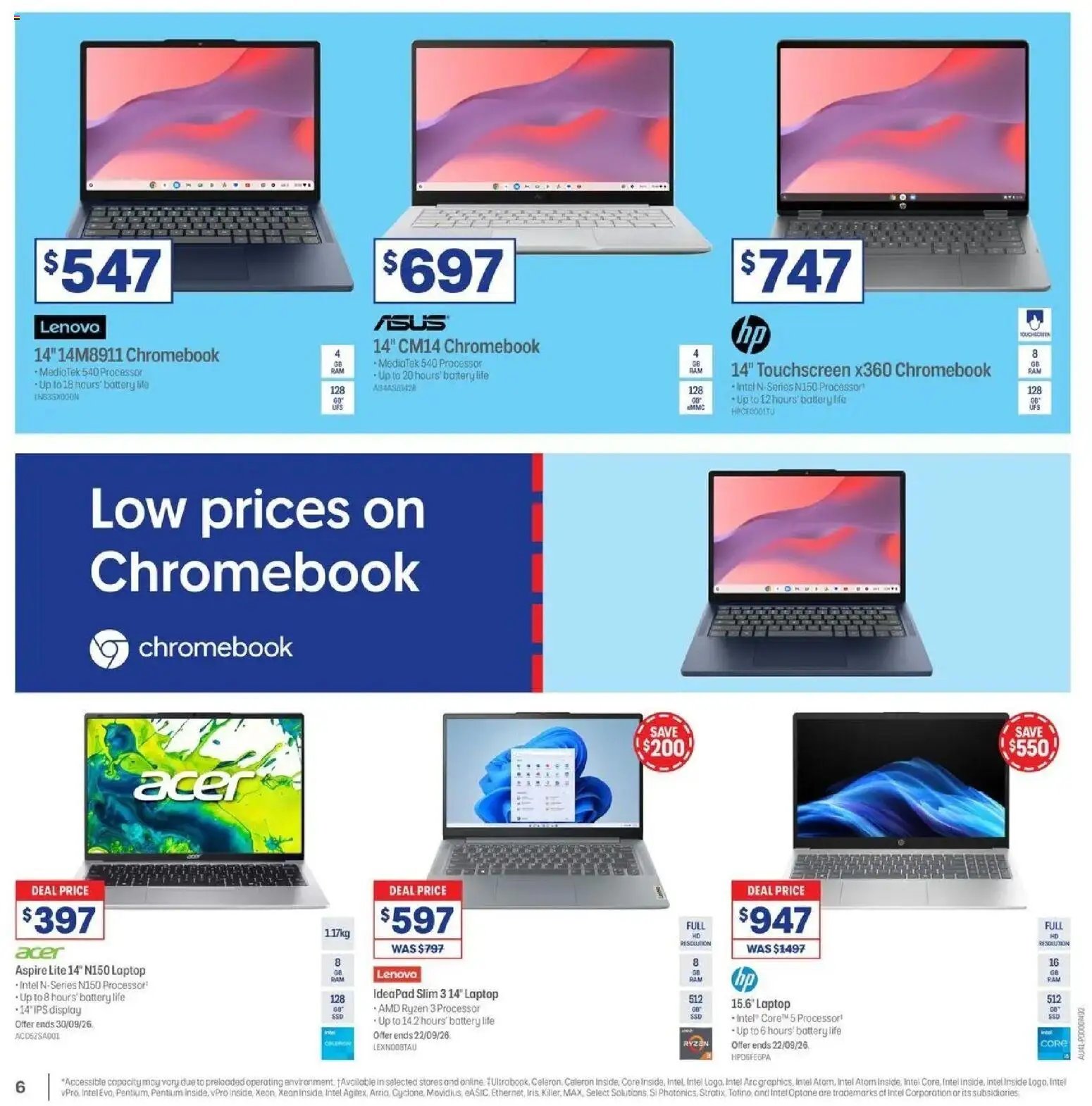 Officeworks catalogue from 08/09/2026 Officeworks Deals