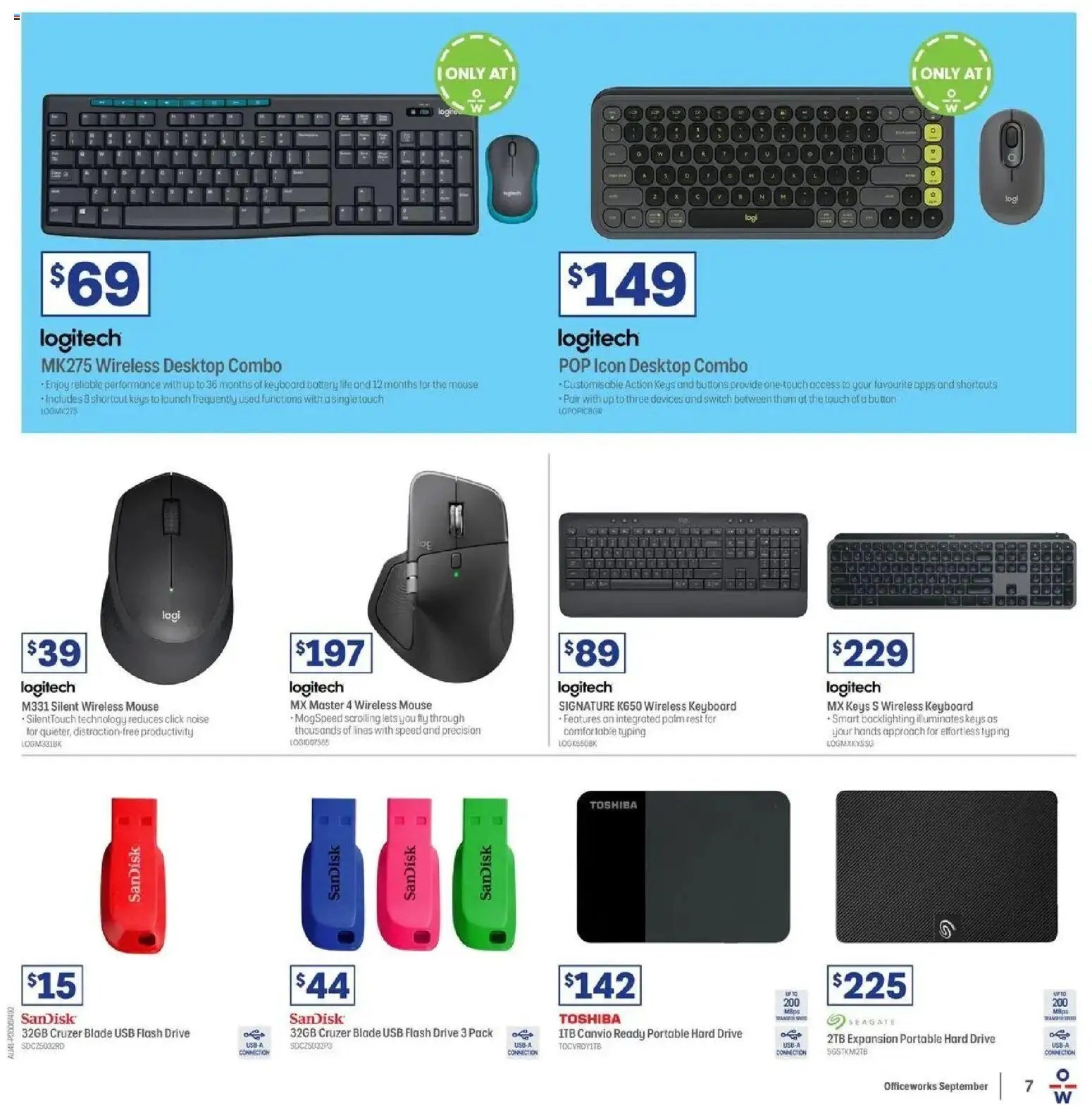 Officeworks catalogue from 08/09/2026 Officeworks Deals