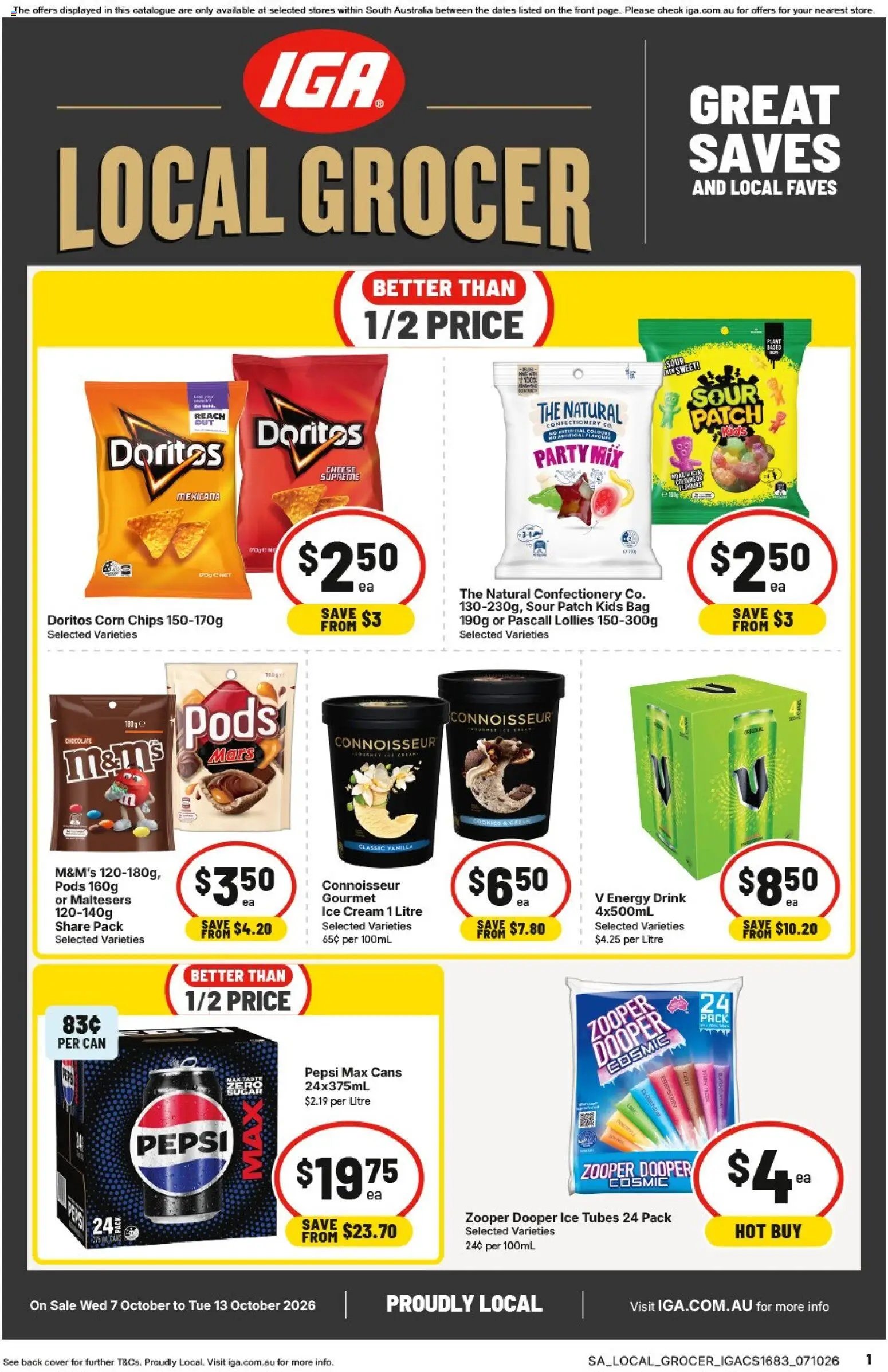 IGA catalogue from 07/10/2026 IGA Local Grocer SA