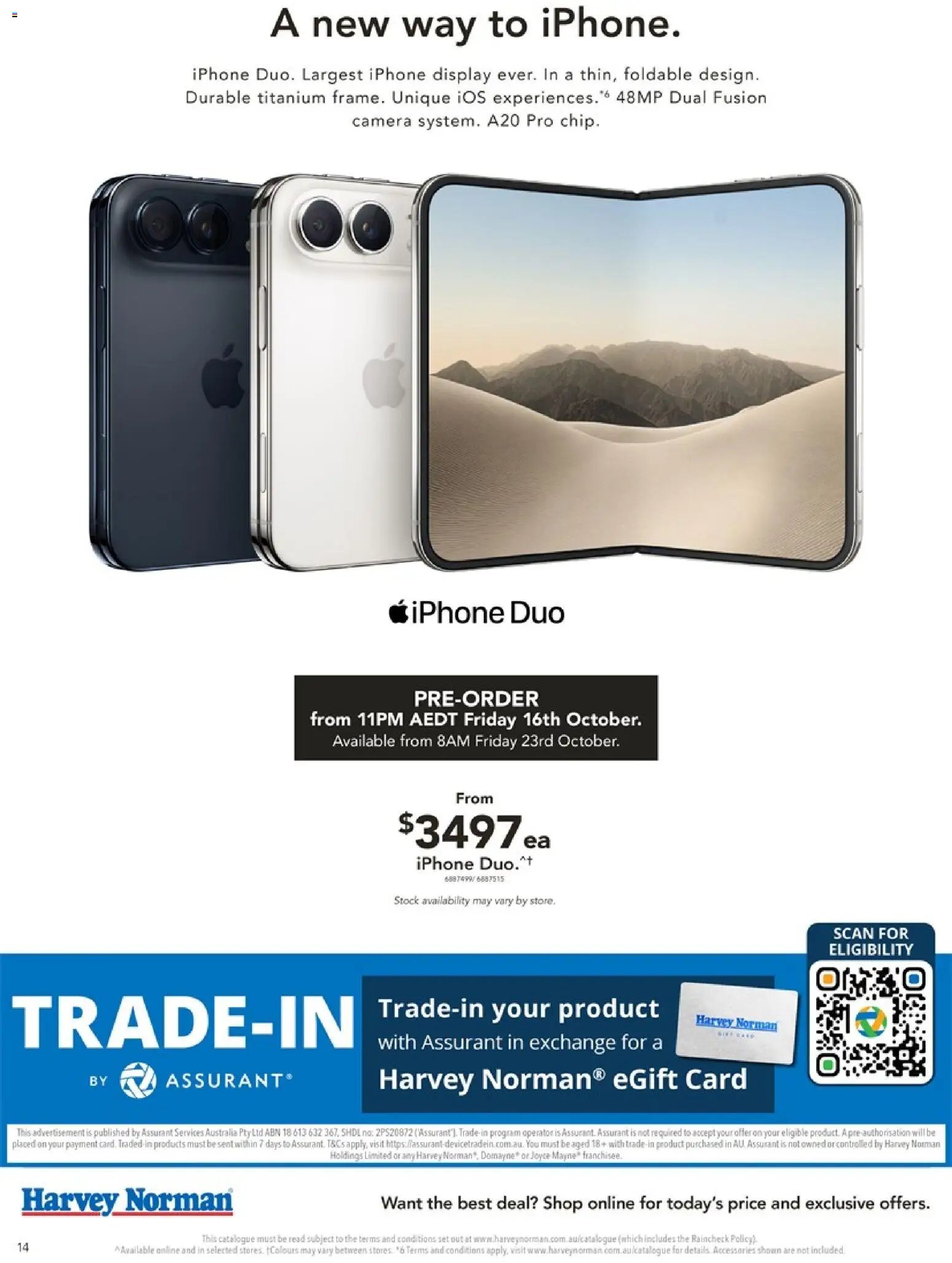 Harvey Norman Computers Shop trending Tech Deals valid from 15/10/2026 - Latest Specials & Offers
