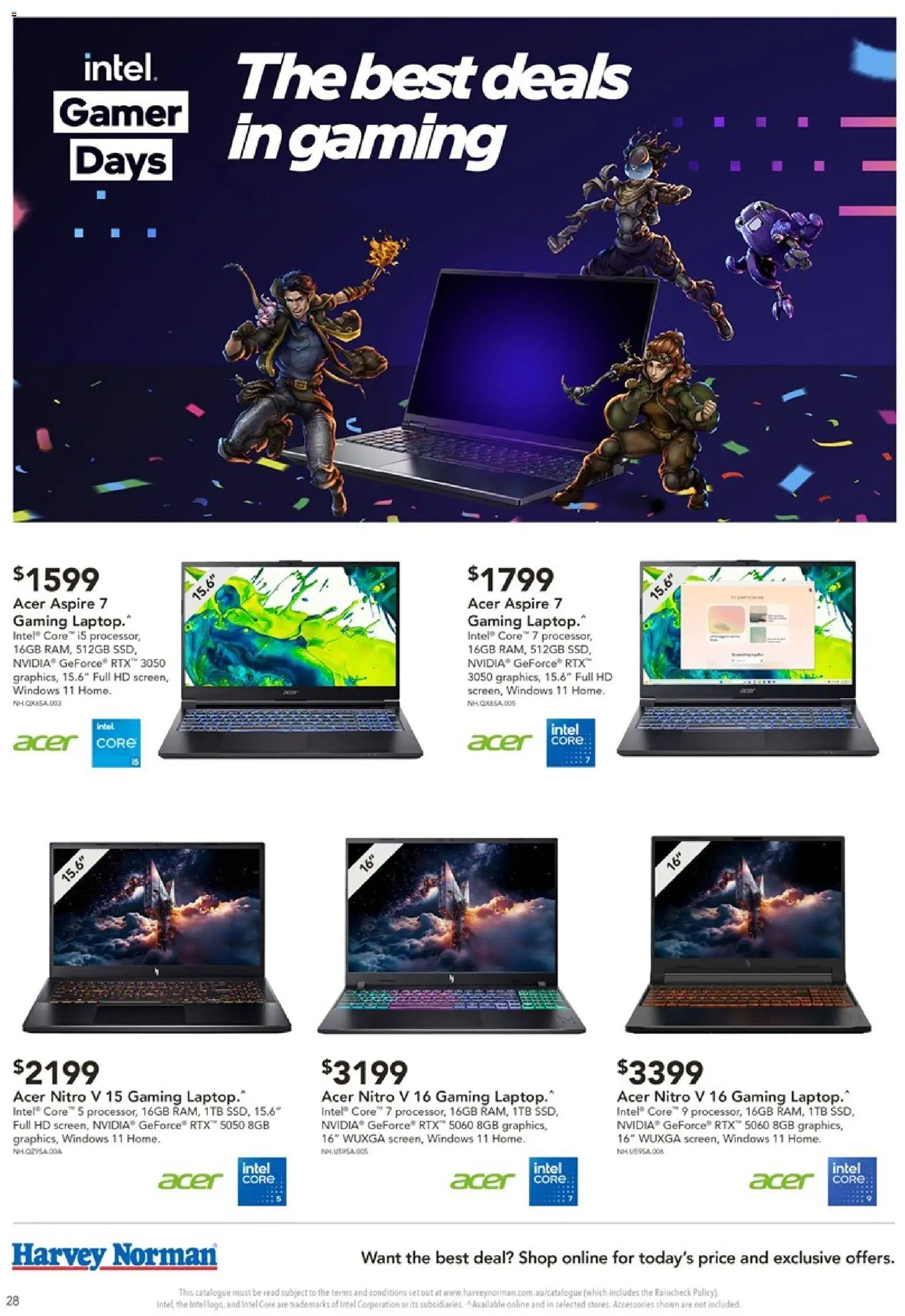Harvey Norman Computers Shop trending Tech Deals valid from 15/10/2026 - Latest Specials & Offers