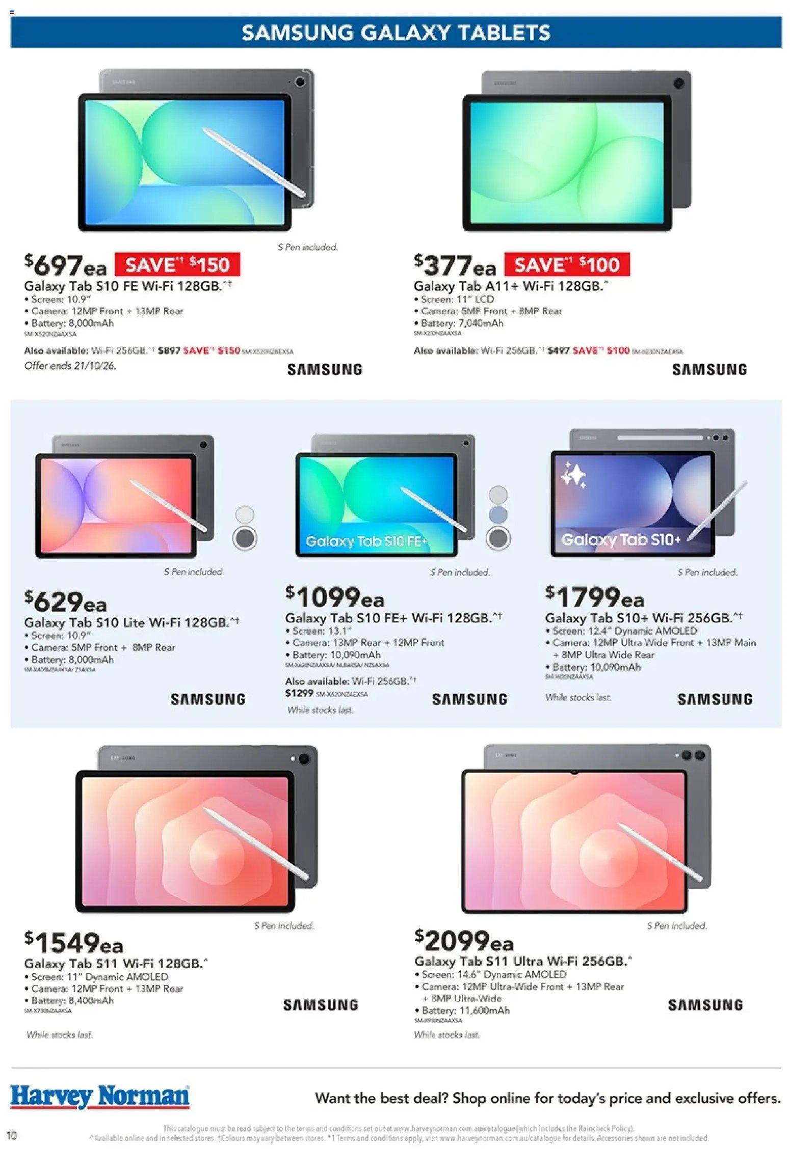 Harvey Norman Computers Shop trending Tech Deals valid from 15/10/2026 - Latest Specials & Offers