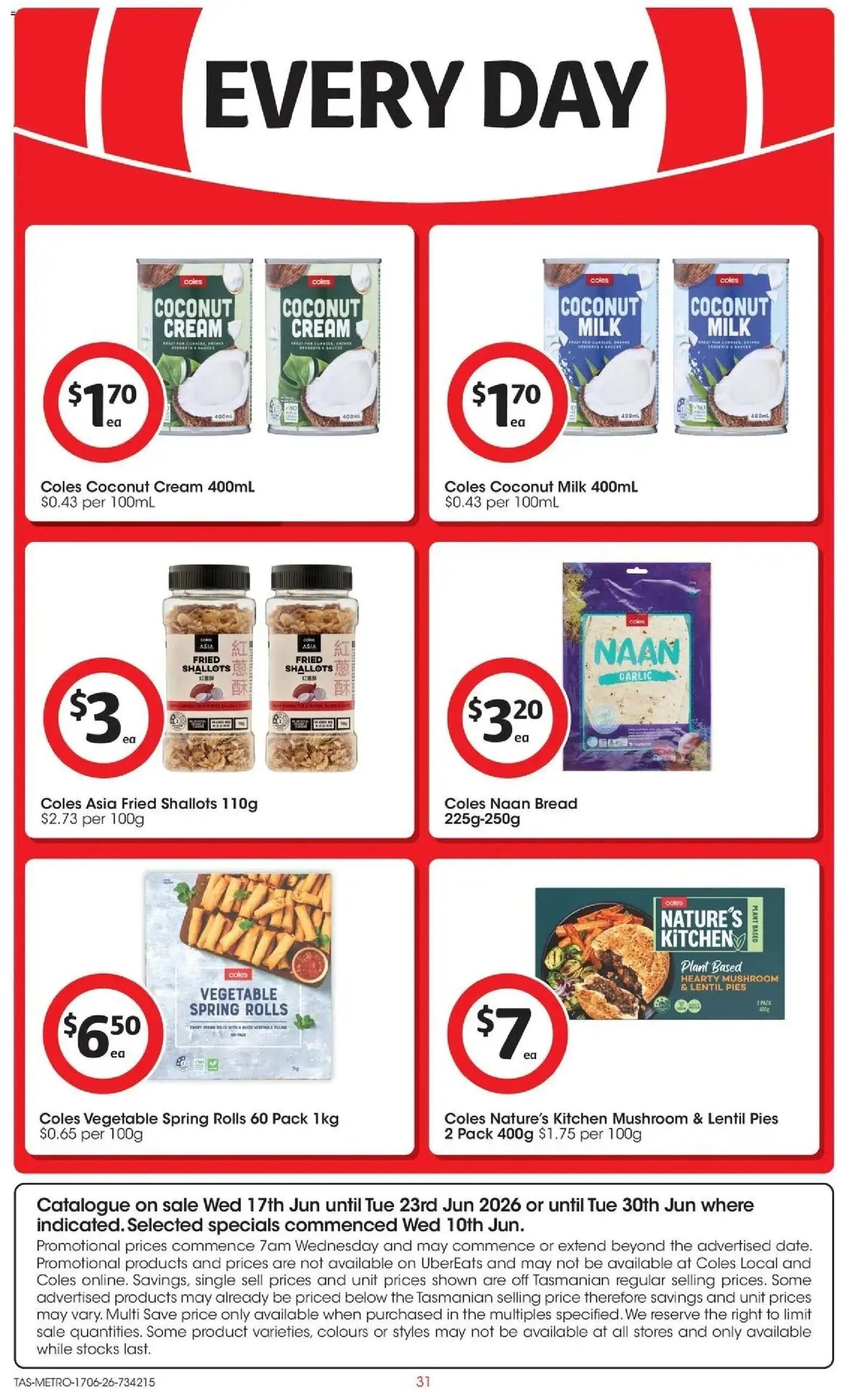 Coles catalogue from 17/06/2026 Coles catalogue TAS