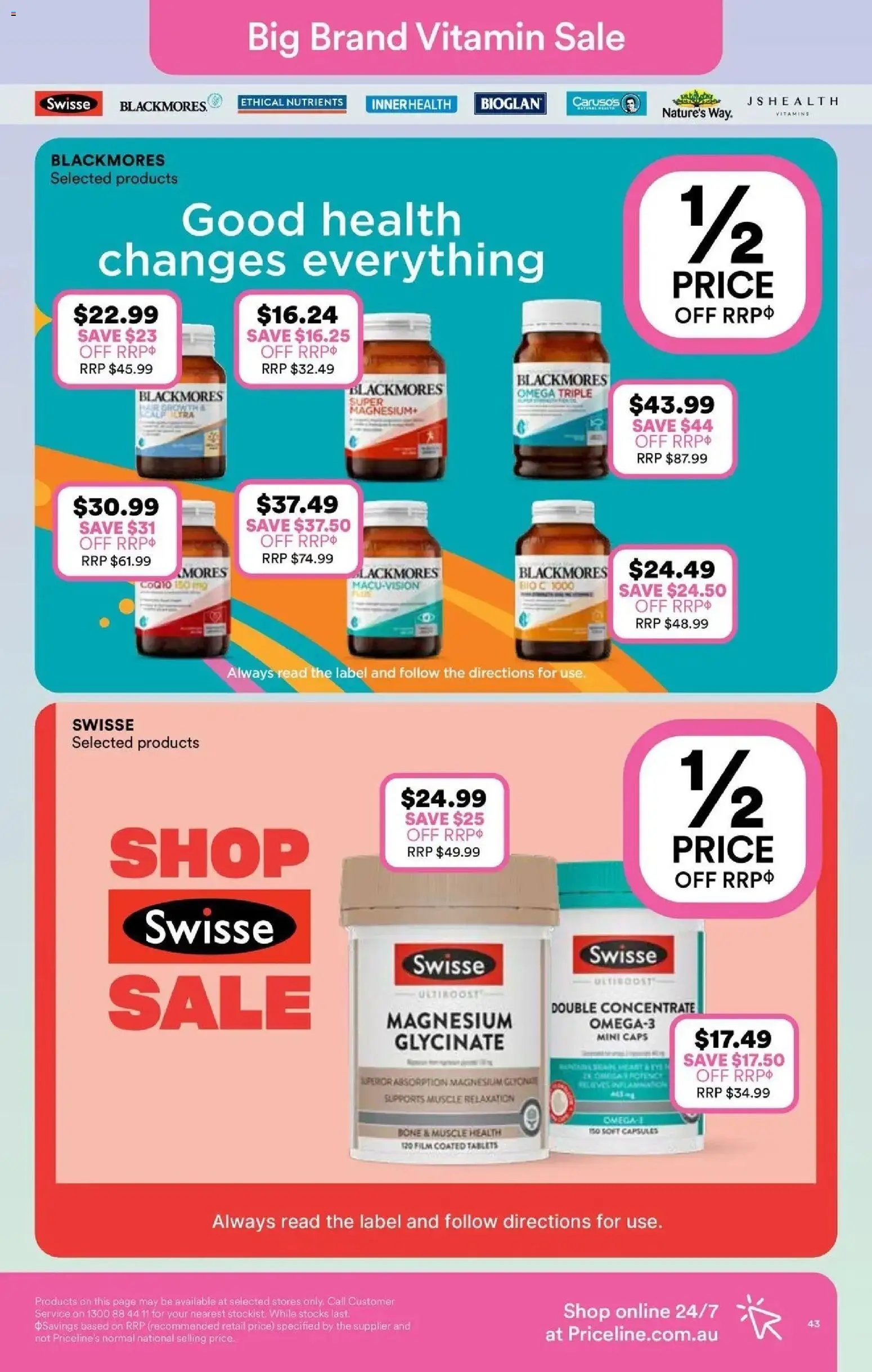 Priceline Pharmacy catalogue from 13/08/2026 Priceline Pharmacy catalogue Glenorchy