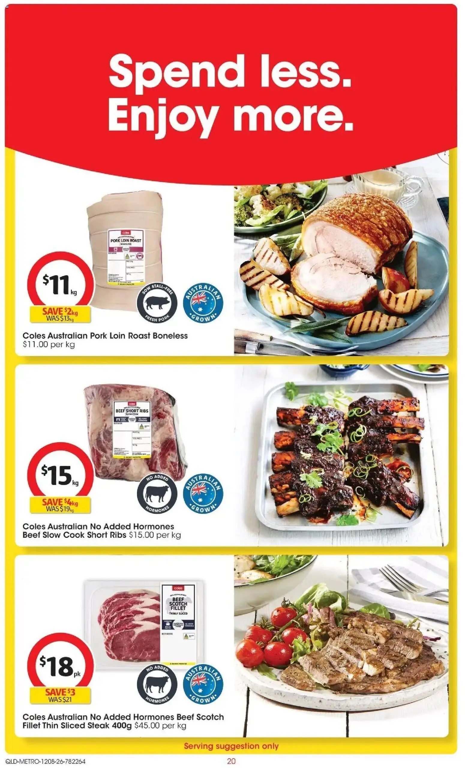 Coles catalogue from 12/08/2026 Coles catalogue QLD North