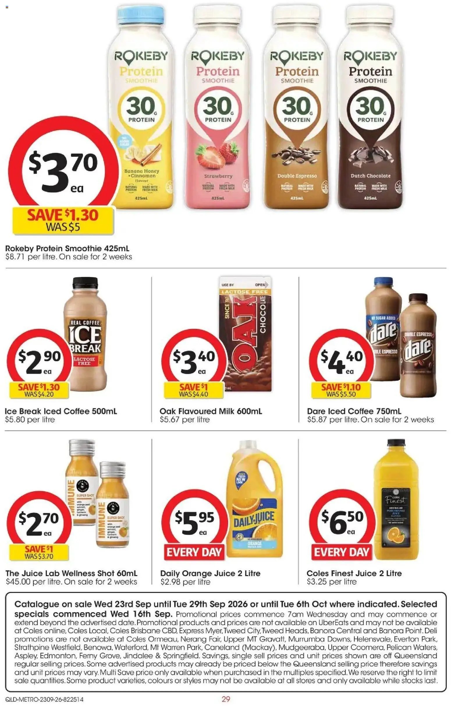 Coles catalogue from 23/09/2026 Coles Catalogue Pelican Waters