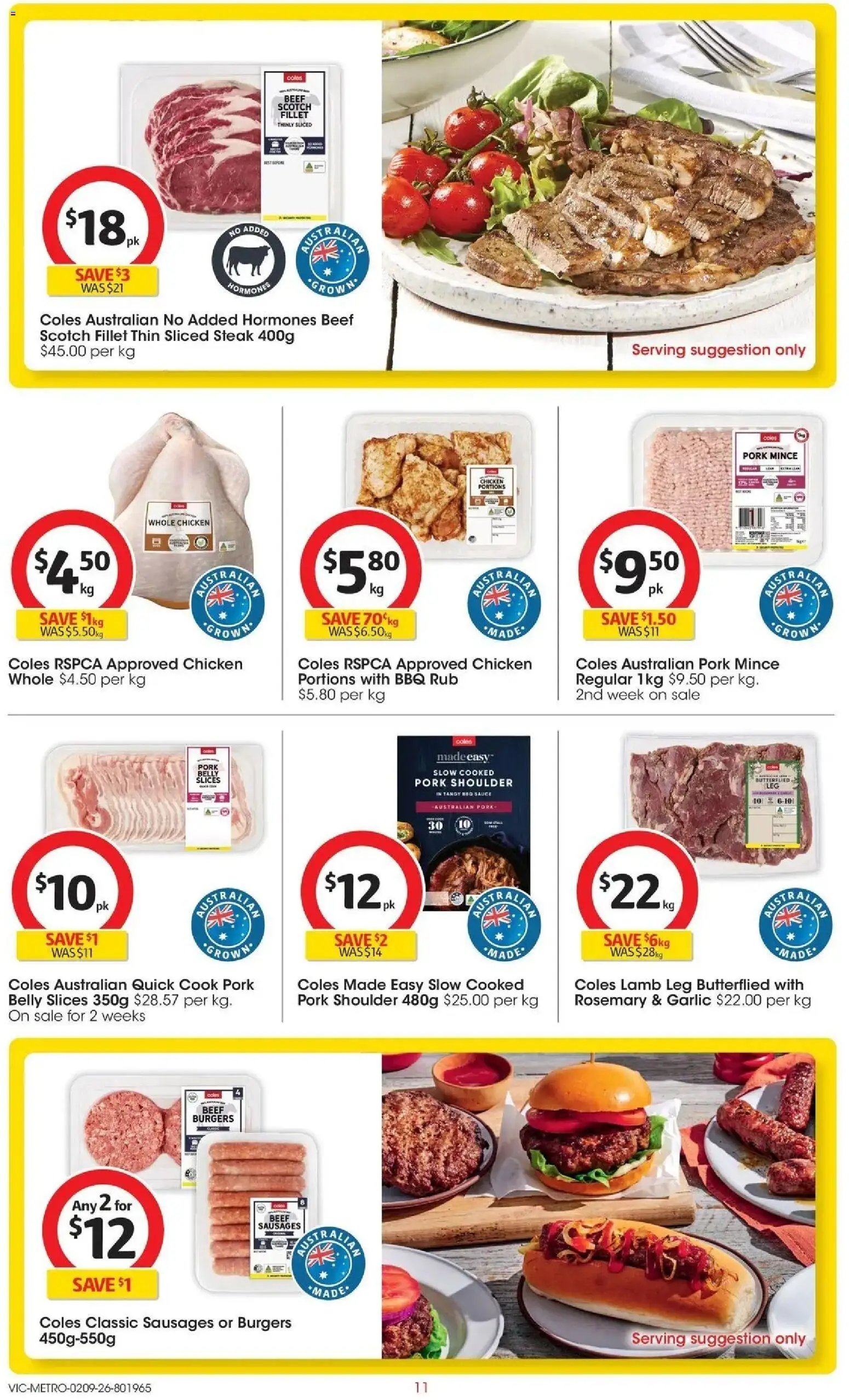 Coles catalogue from 02/09/2026 Coles catalogue VIC