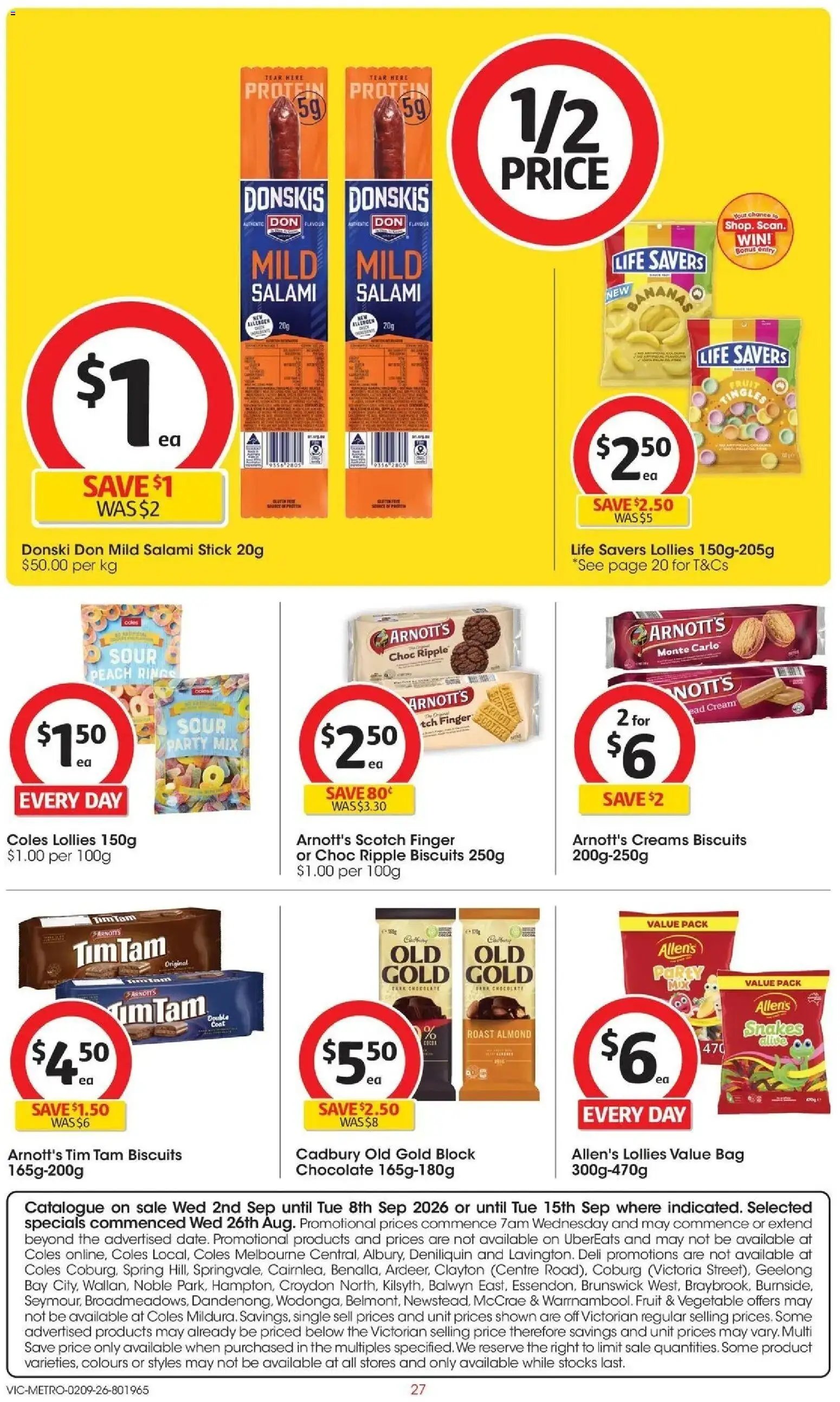 Coles catalogue from 02/09/2026 Coles catalogue VIC