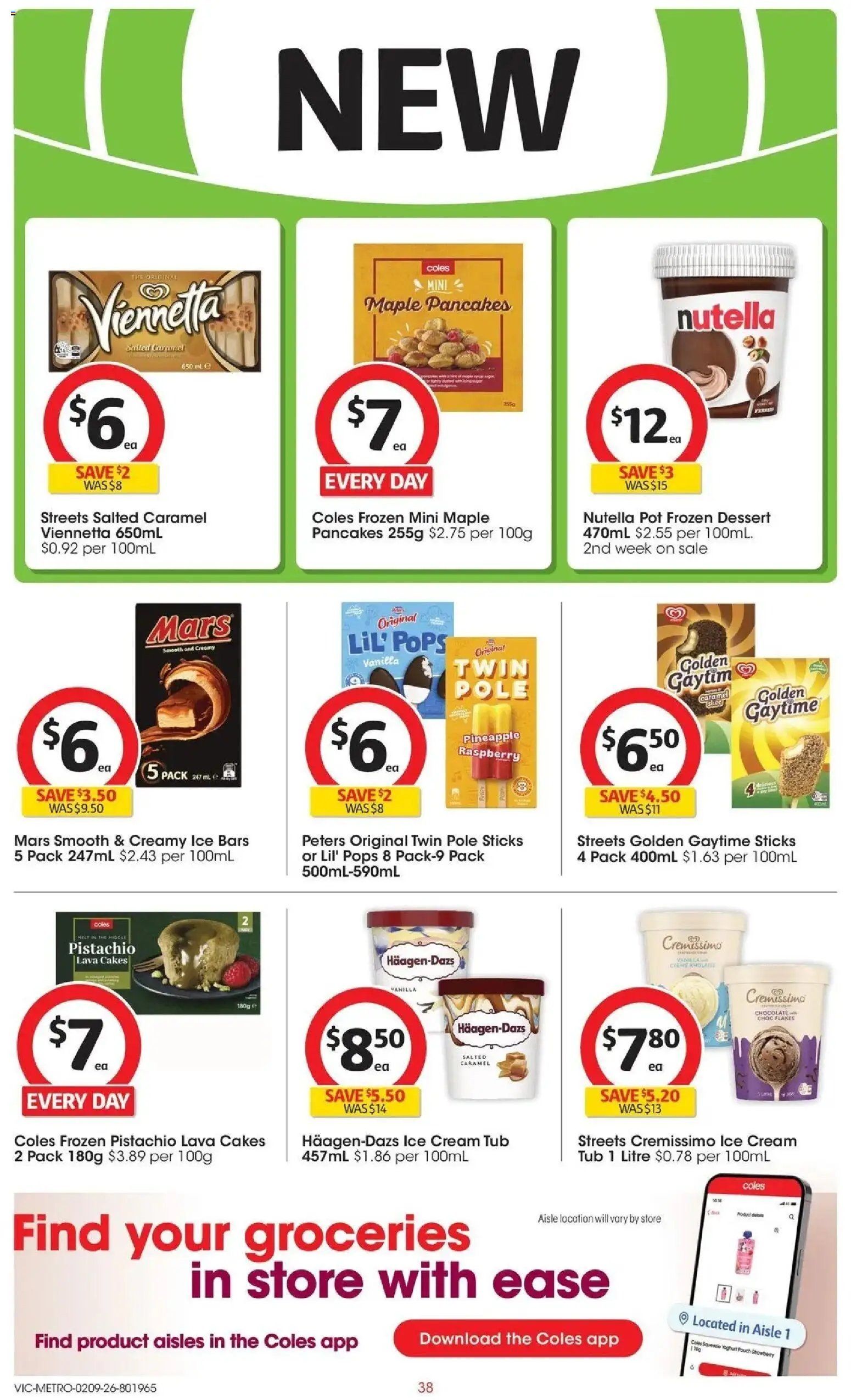 Coles catalogue from 02/09/2026 Coles catalogue VIC